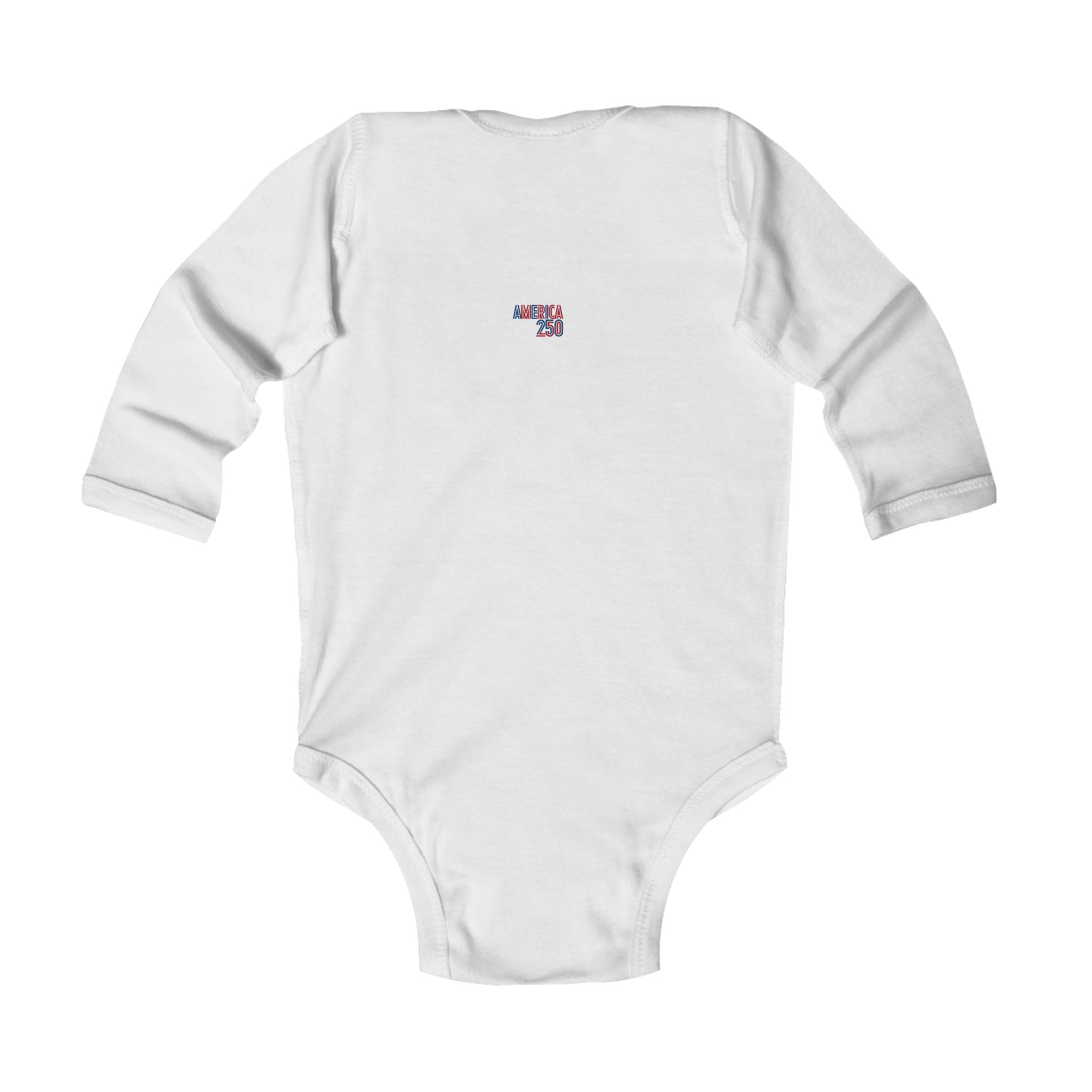 America 250 Infant Bodysuit — Patriotic Red White Blue Baby Onesie