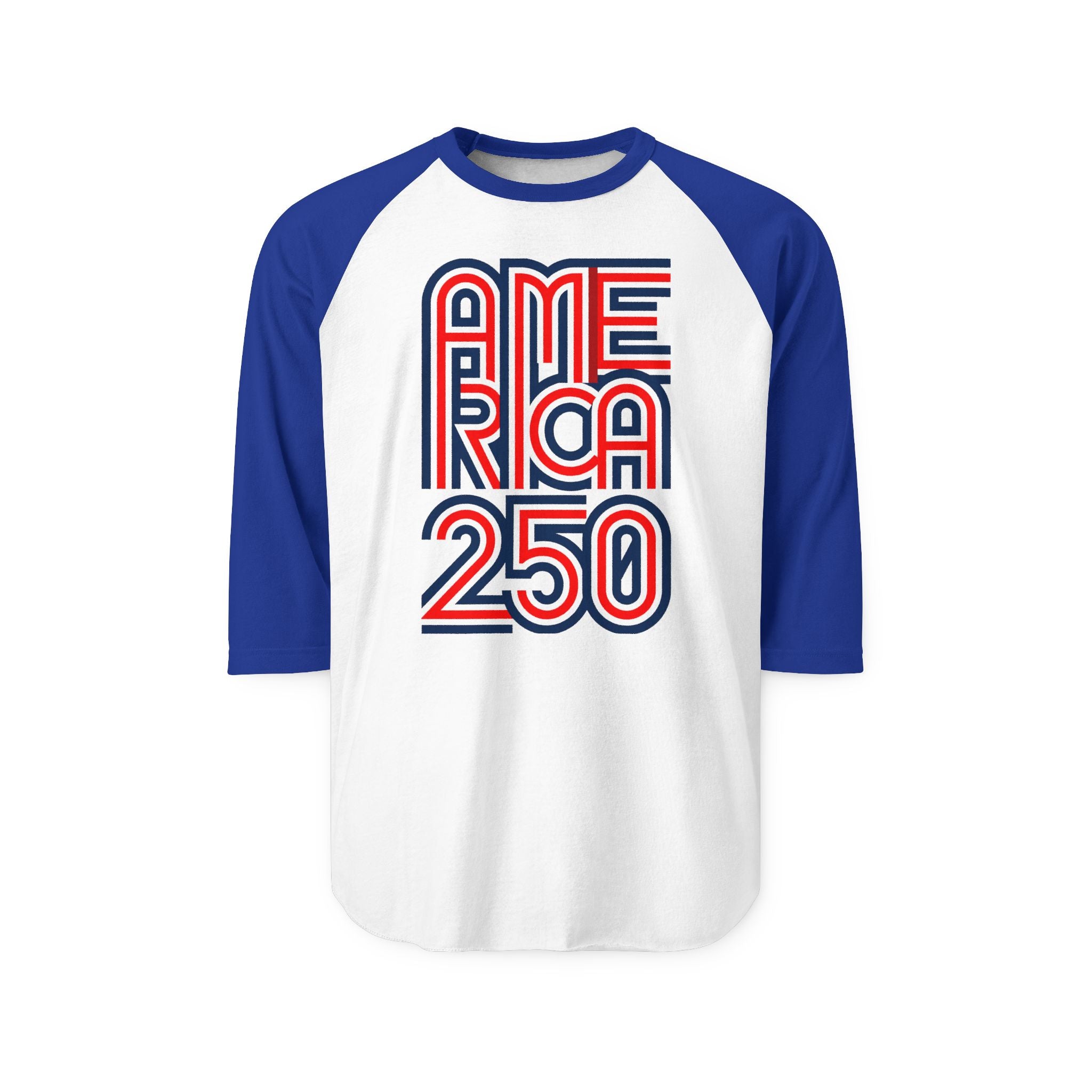 Unisex Three-Quarter Sleeve Raglan Shirt