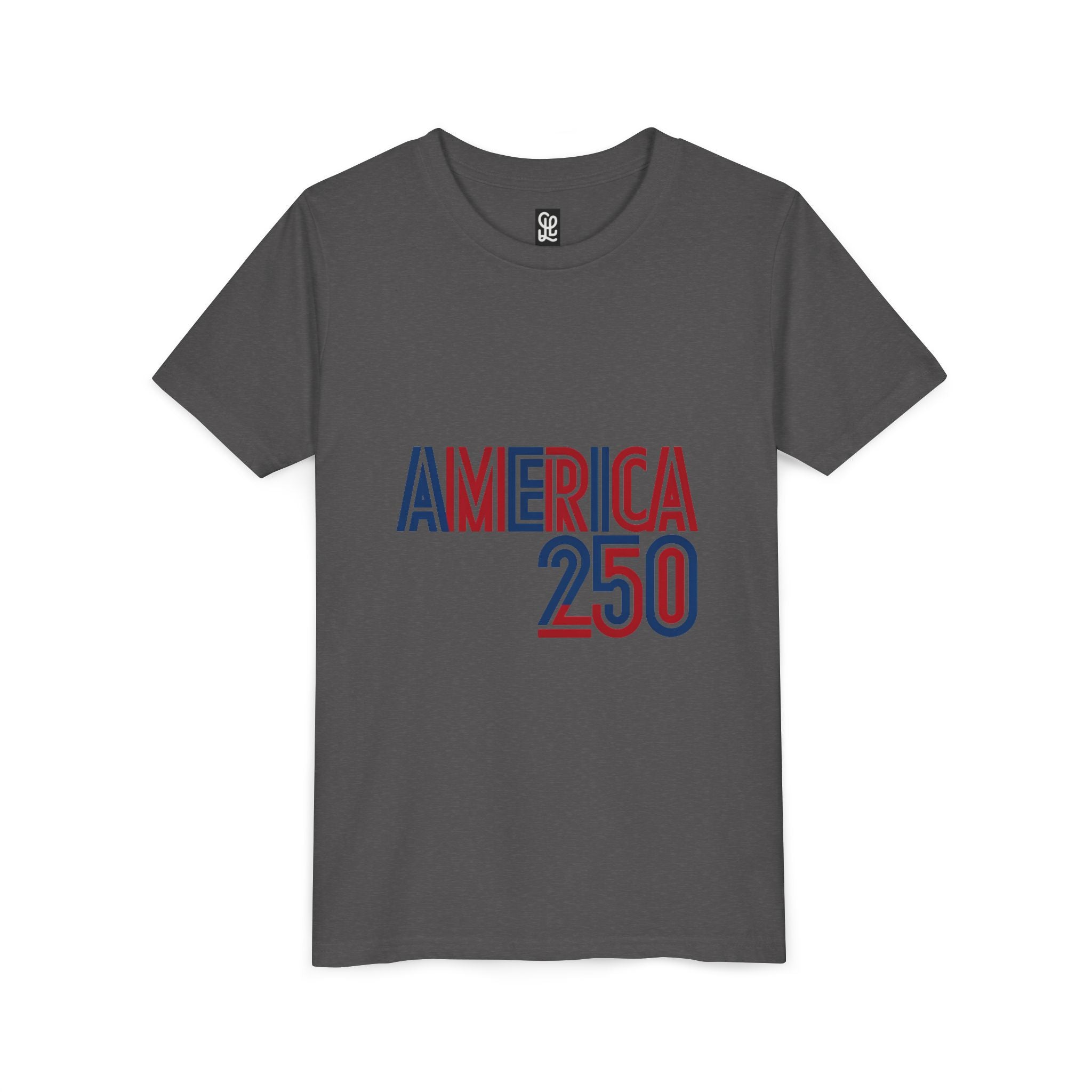 America 250 Youth Tee | Patriotic USA Flag Independence Day