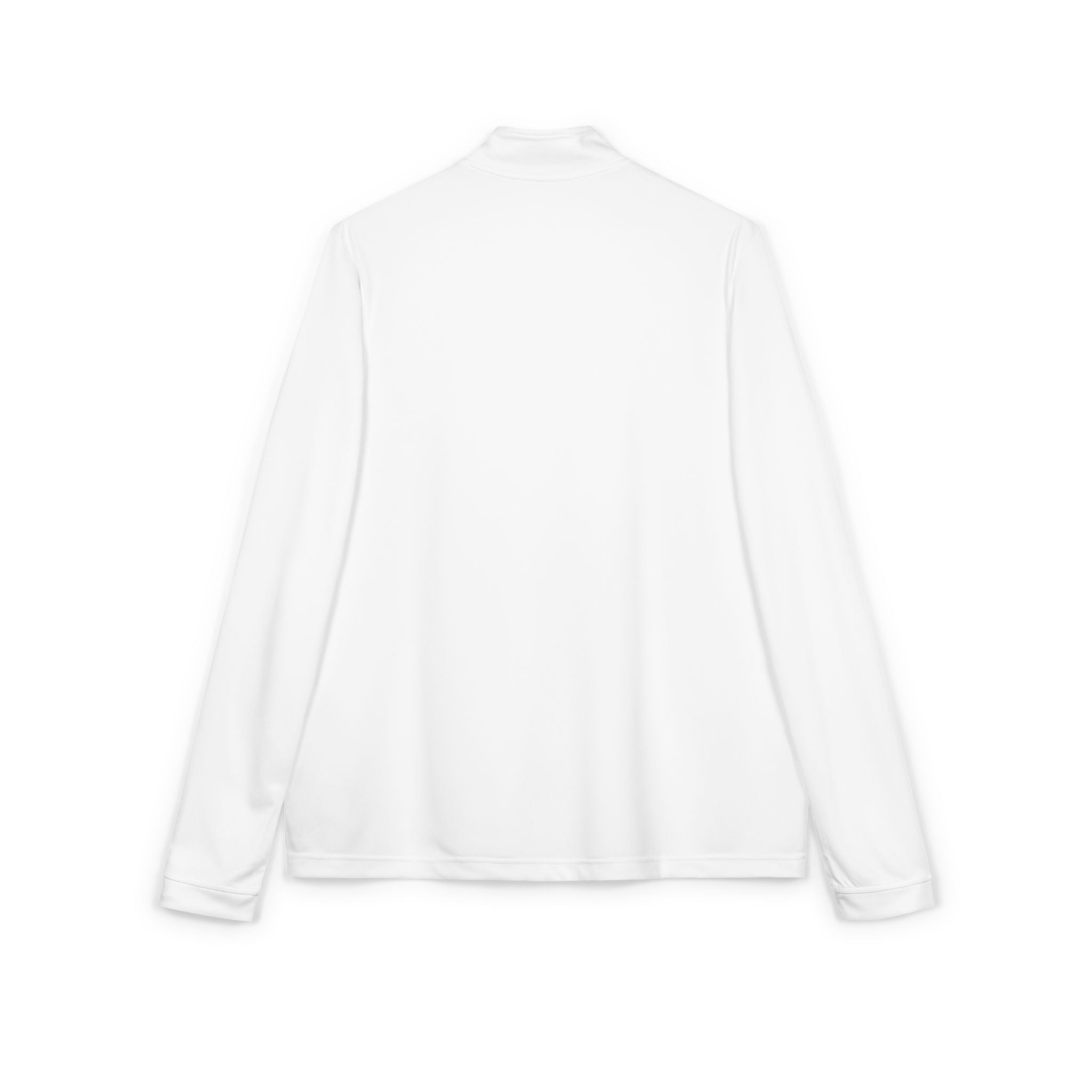 Abstract Mosaic Logo Quarter-Zip Pullover | Embroidered Chest