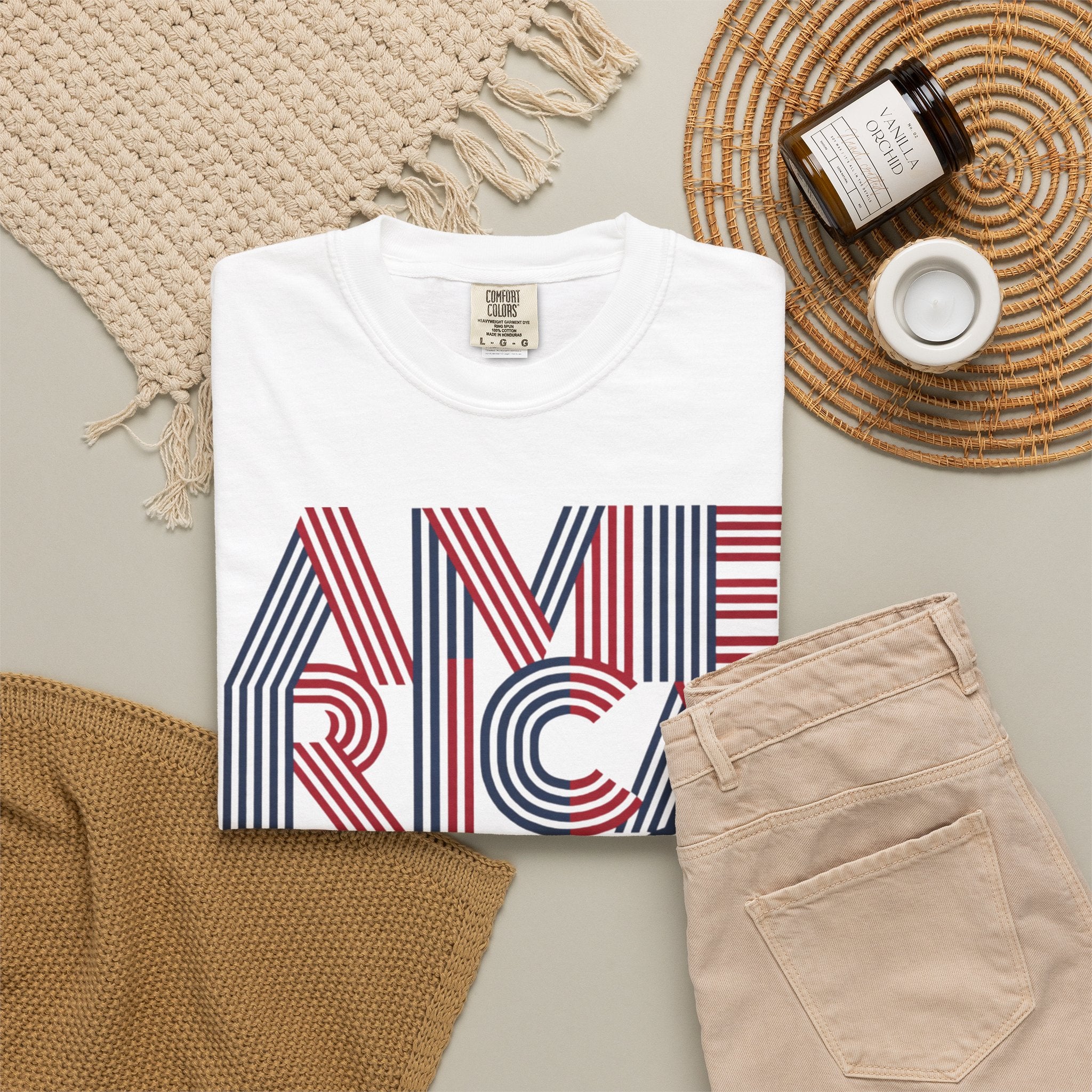 America 250 Unisex Personalized Garment-Dyed T-shirt