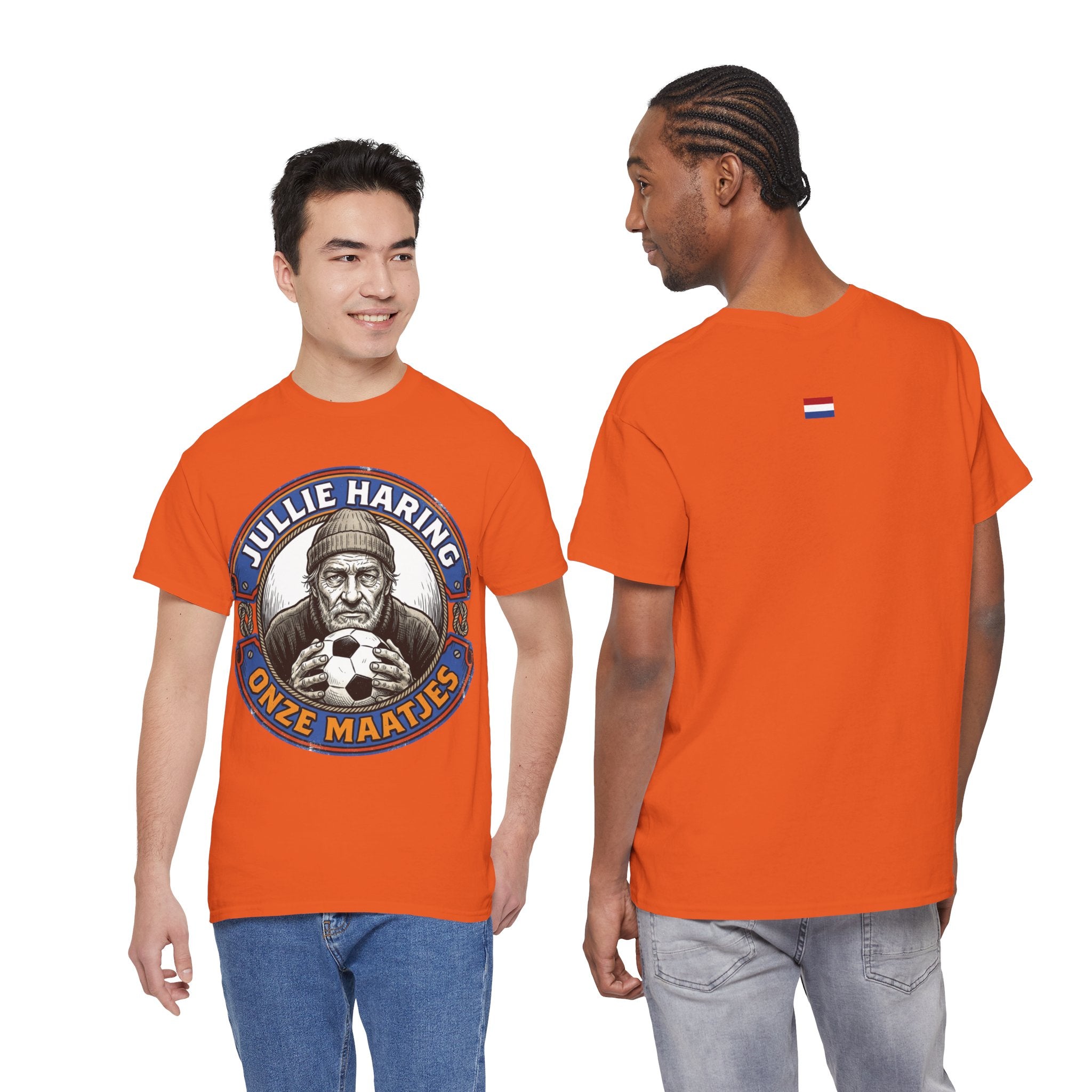 FIFA World Cup 2026 T-Shirt — Jullie Haring Onze Maatjes Vintage Fisherman Soccer Graphic