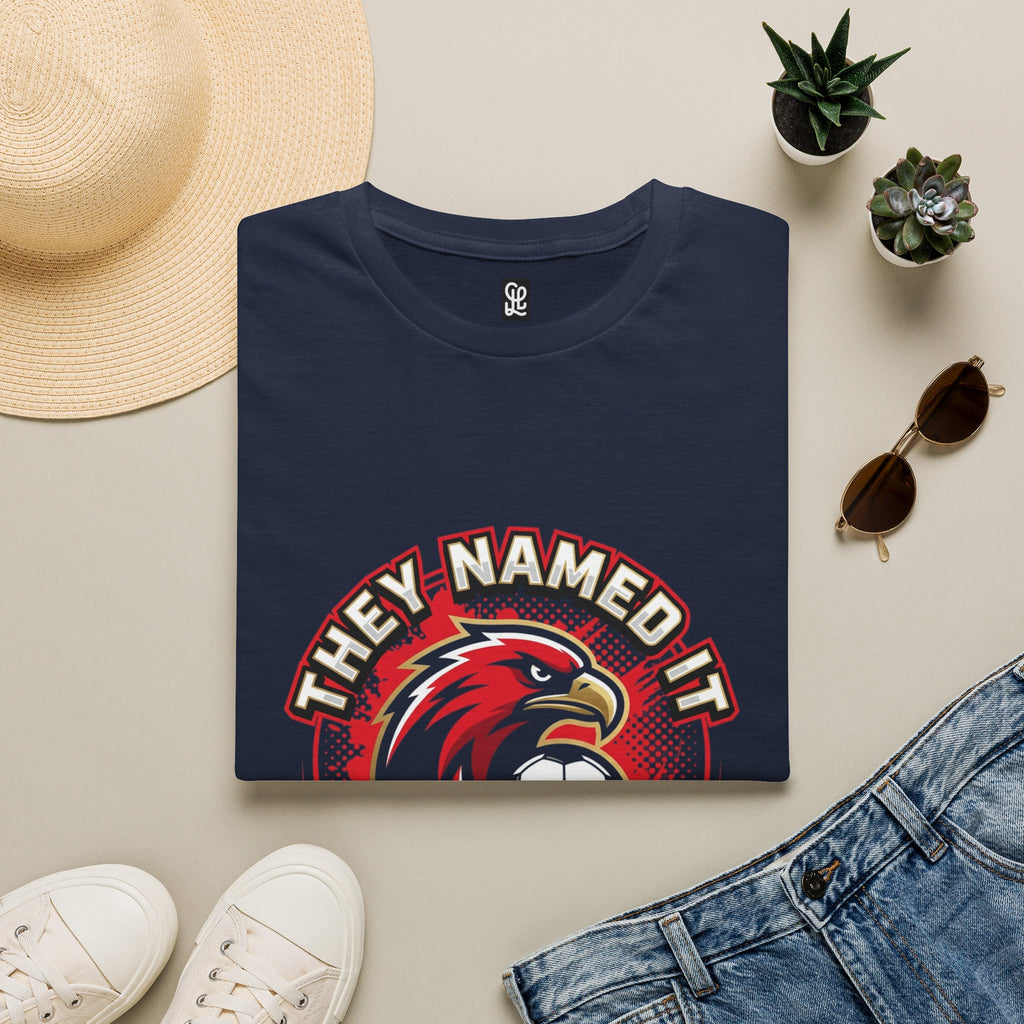 FIFA 2026 Soccer Eagle T-Shirt — "They Named It Soccer" Vintage Soccer Graphic Tee