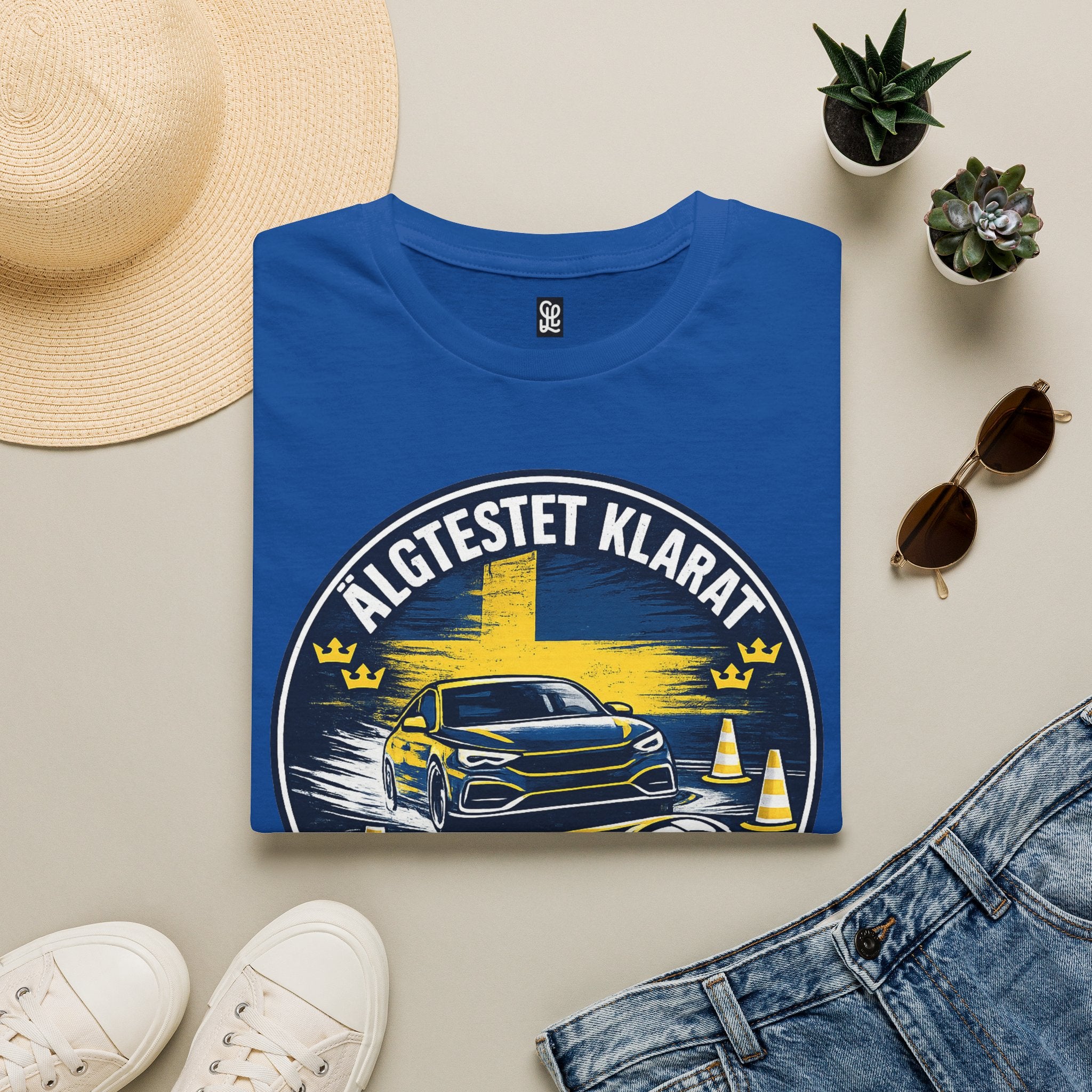 fifa-world-cup-2026-t-shirt-algtestet-klarat-ready-for-vm-swedish-car-driver-tee - Retro Football Apparel oryggy
