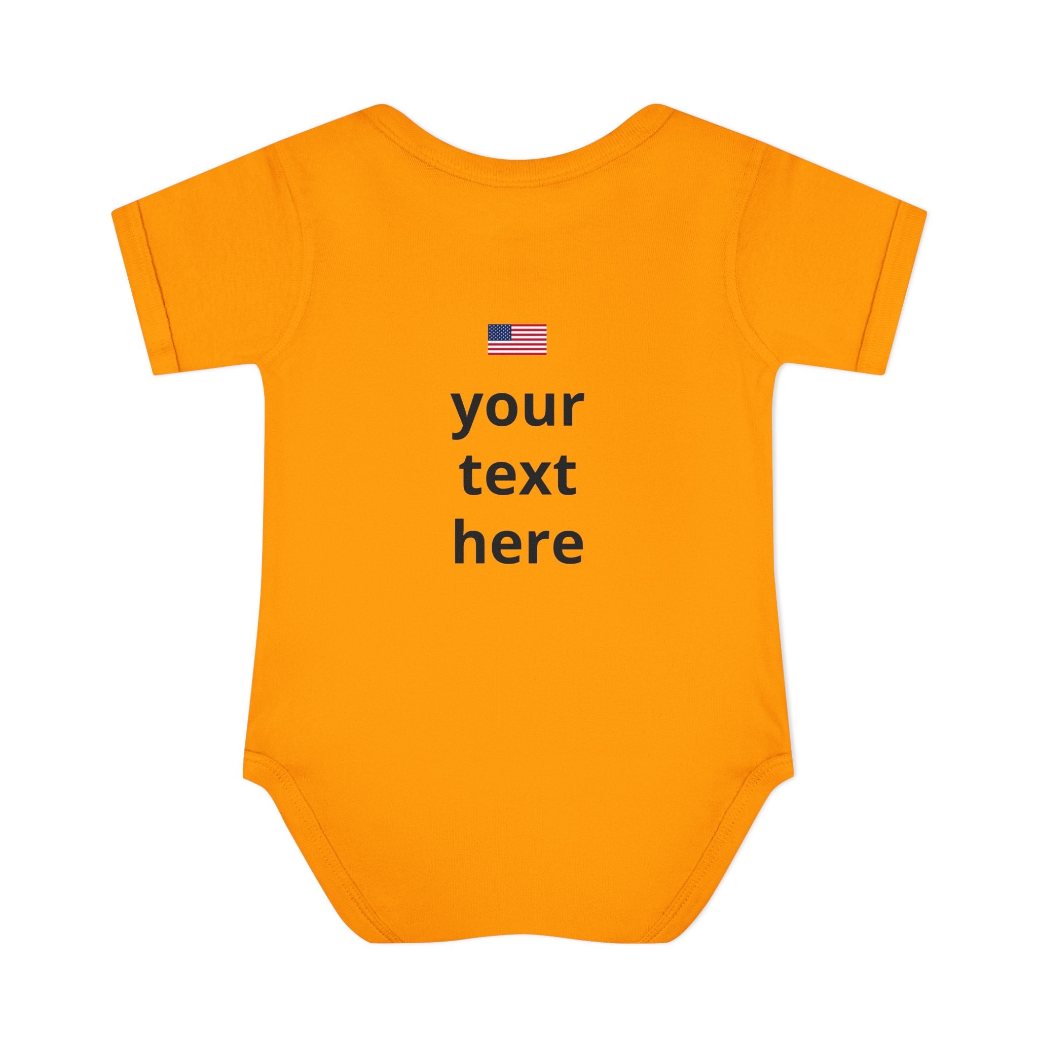 America 250 Personalized Infant Bodysuit | USA Flag