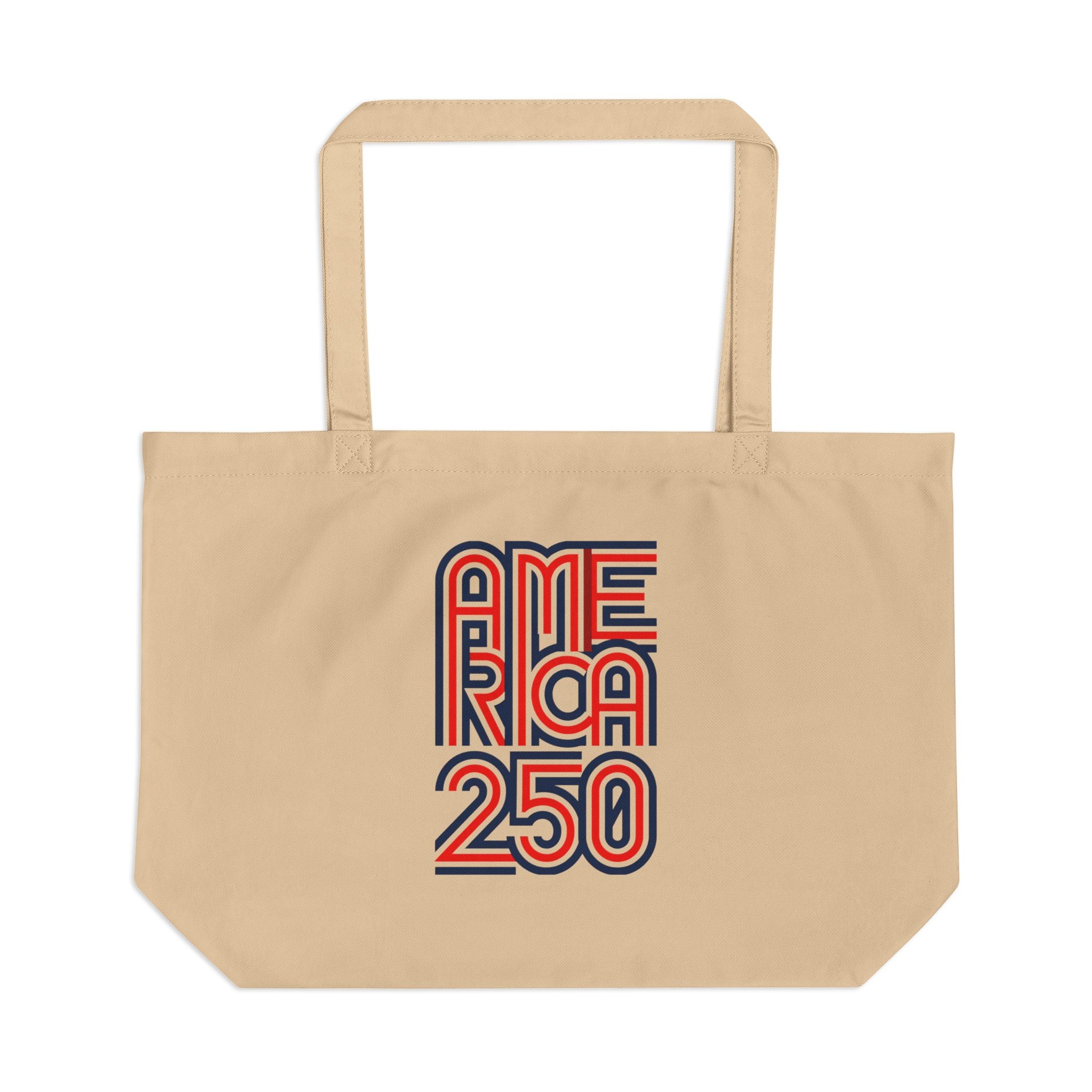 America 250 Tote | Patriotic USA 250 Anniversary Canvas Tote