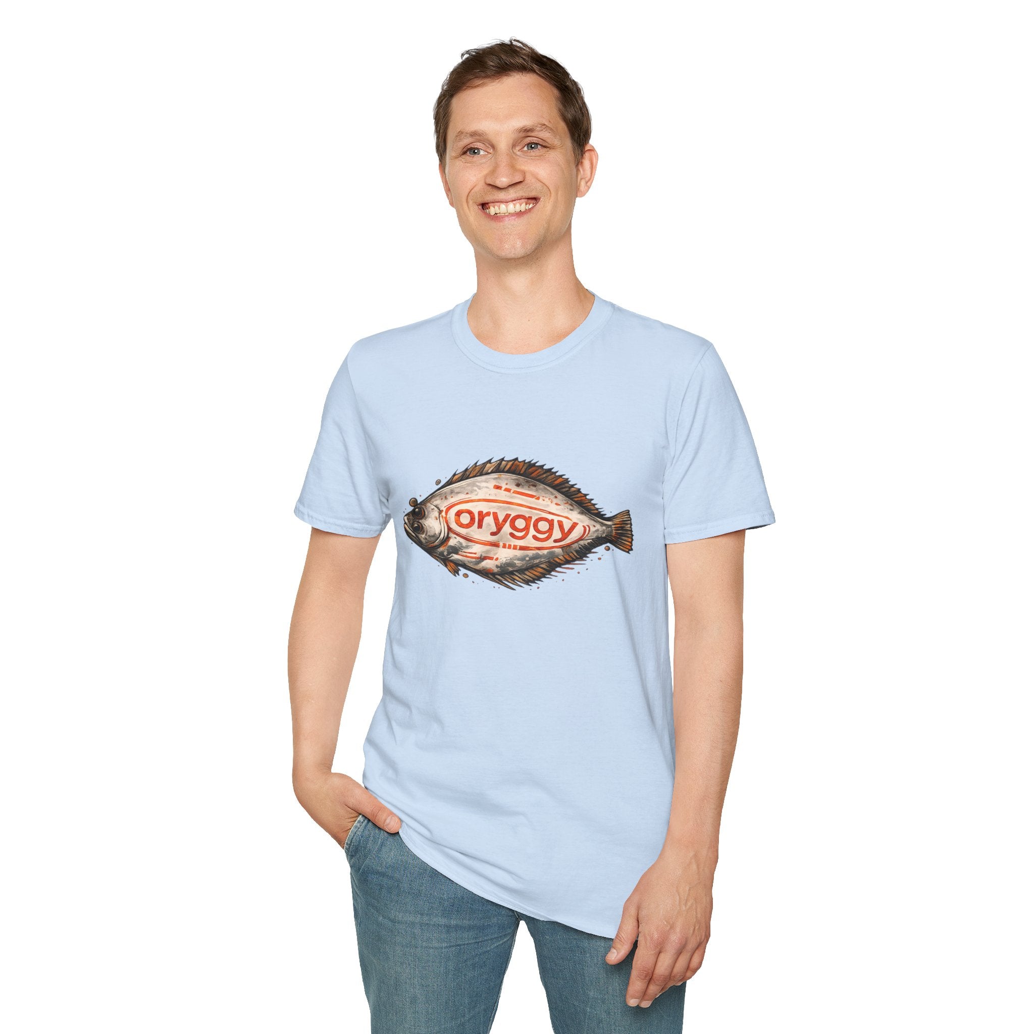oryggy Originals Summer line Vintage Fish T-Shirt