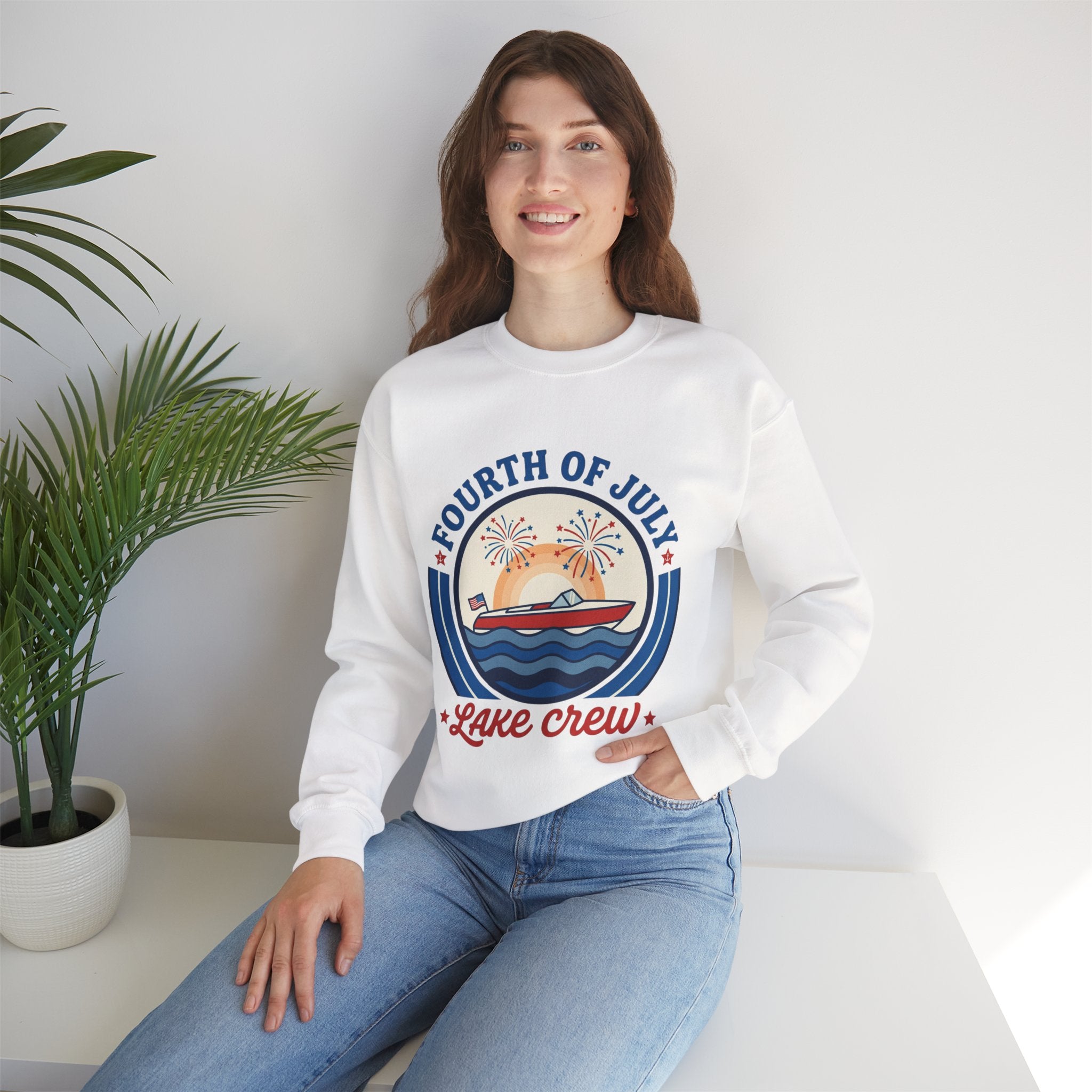 oryggy - america-250-unisex-heavy-blend™-crewneck-sweatshirt - Vintage Patriotic Apparel