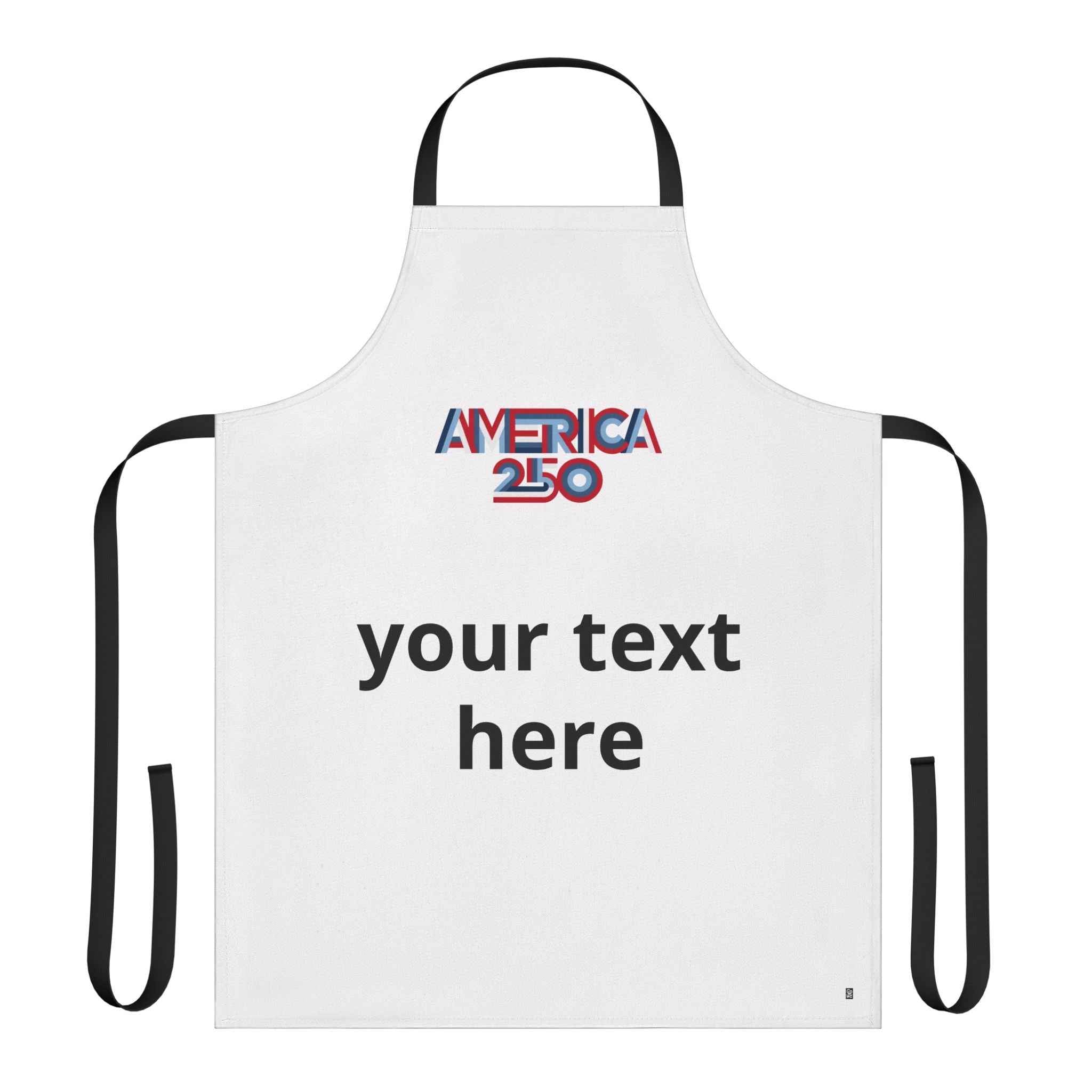 America 250 Personalized Apron | Patriotic 4th of July Kitchen Apron