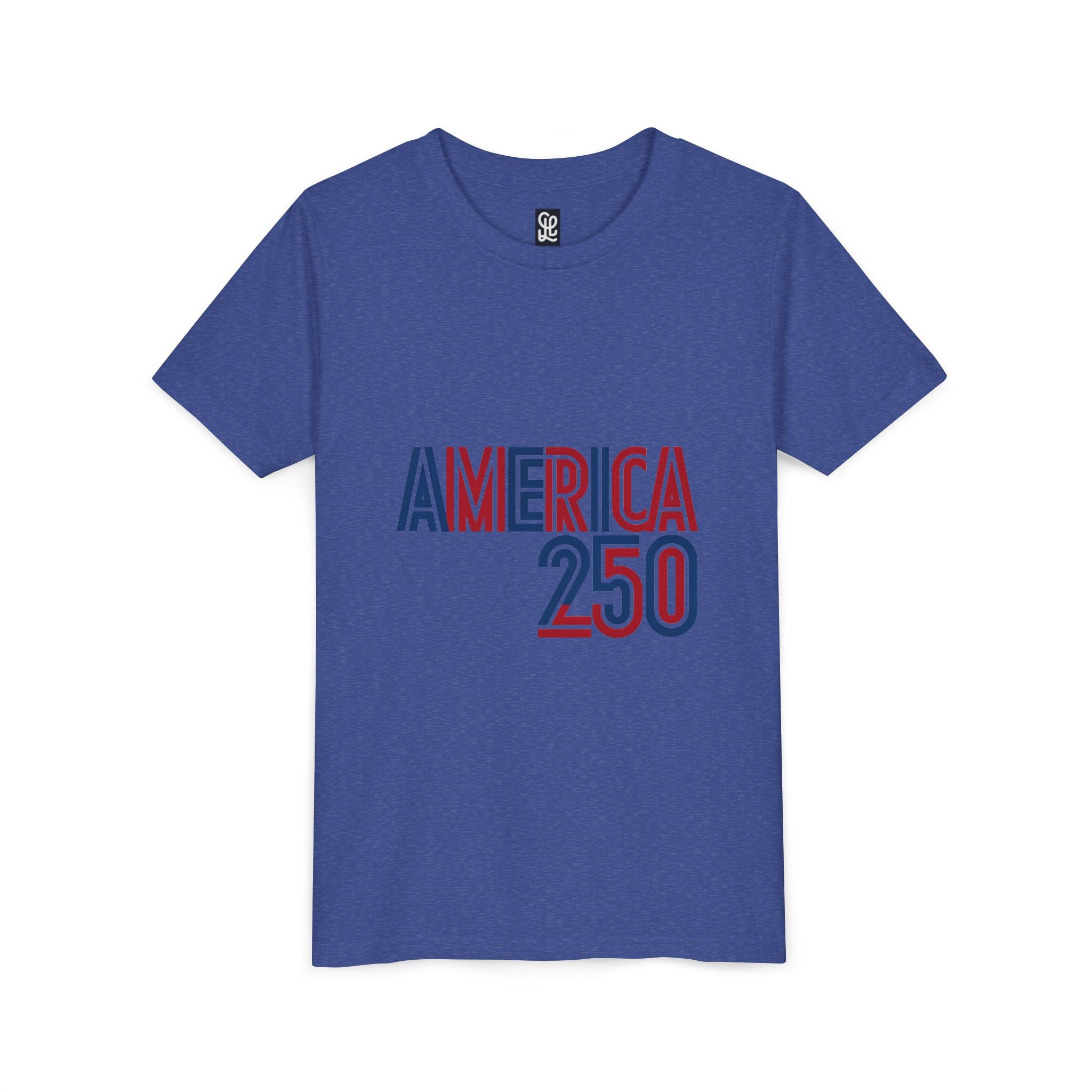 America 250 Youth Tee | Patriotic USA Flag Independence Day