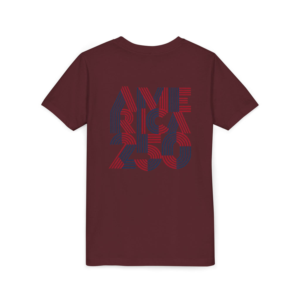 America 250 Youth Tee — Patriotic 250th Anniversary Kids T-Shirt
