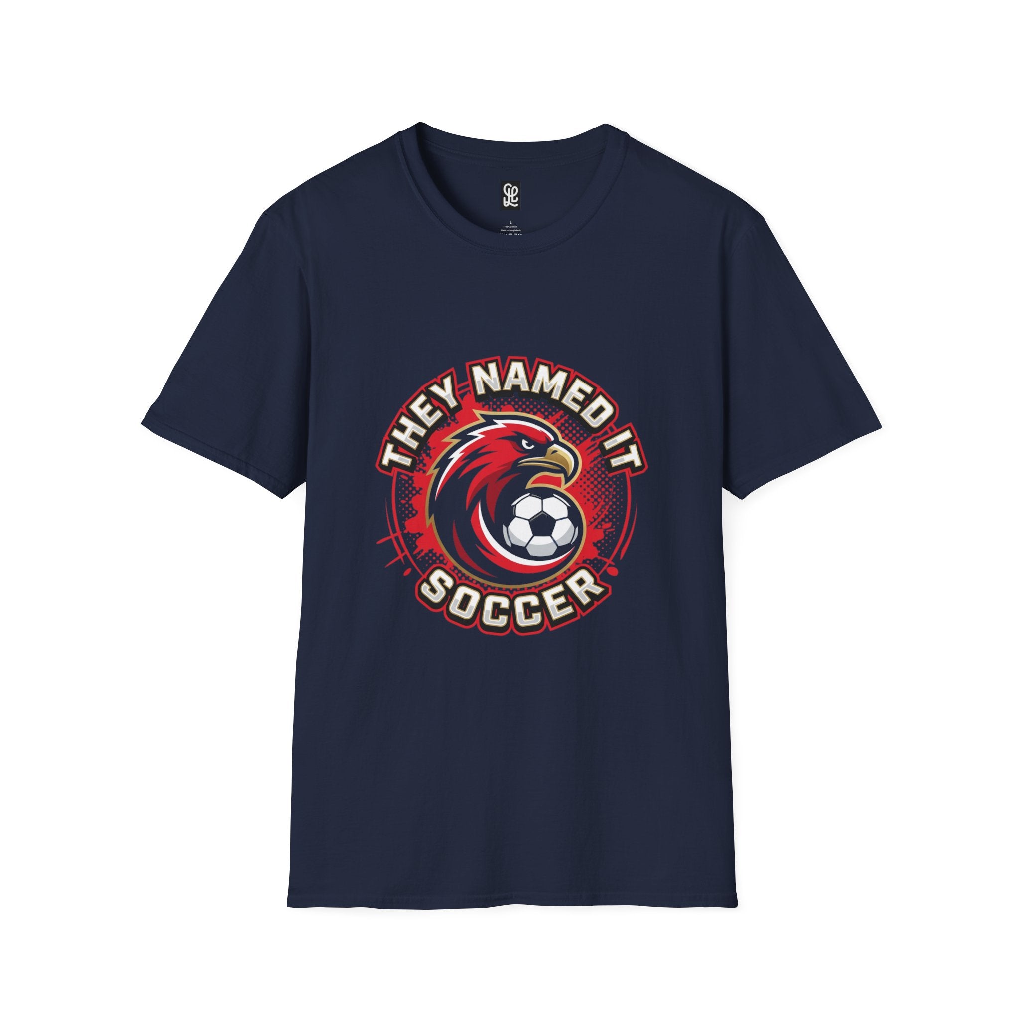 FIFA 2026 Soccer Eagle T-Shirt — "They Named It Soccer" Vintage Soccer Graphic Tee