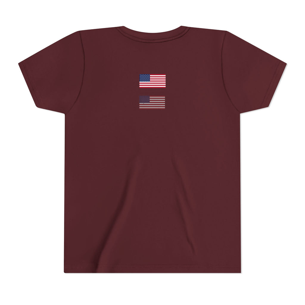 America 250 Youth Tee | Patriotic USA Flag Independence Day