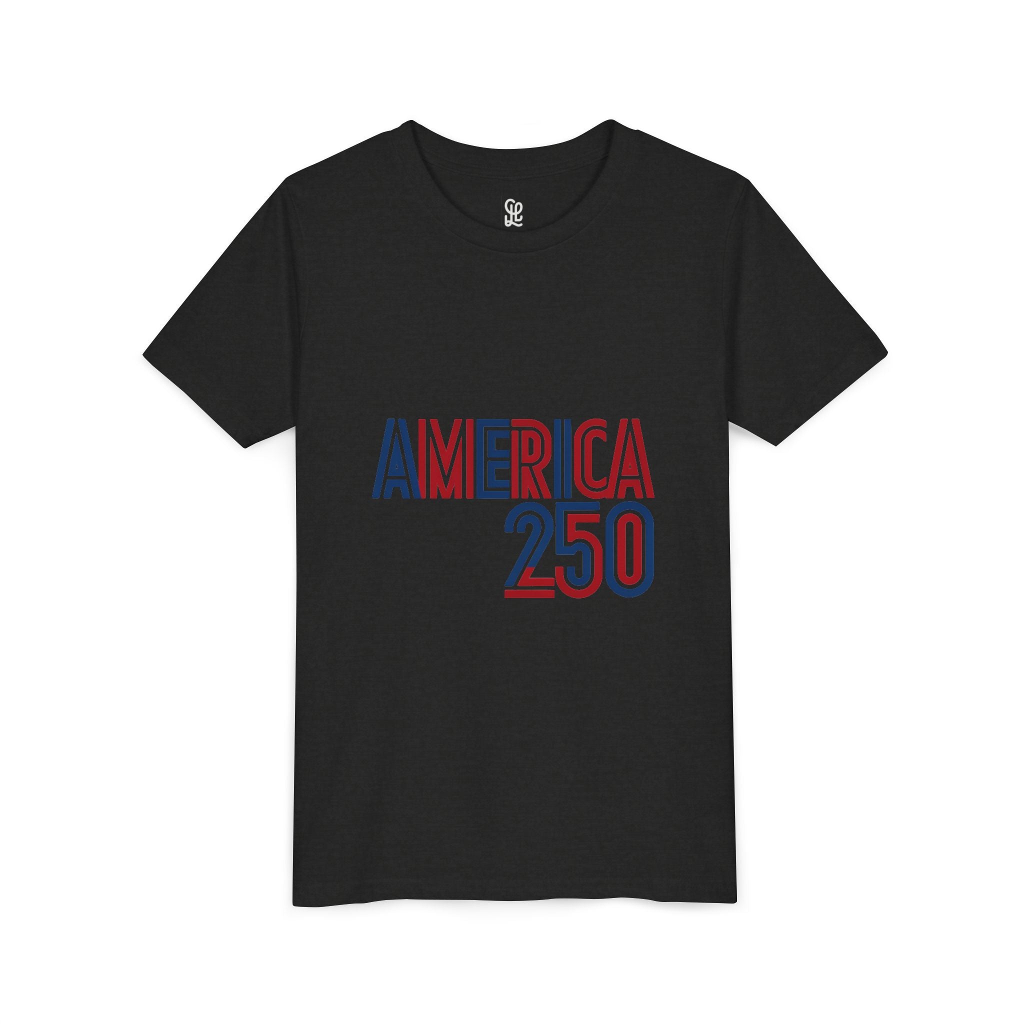 America 250 Youth Tee | Patriotic USA Flag Independence Day