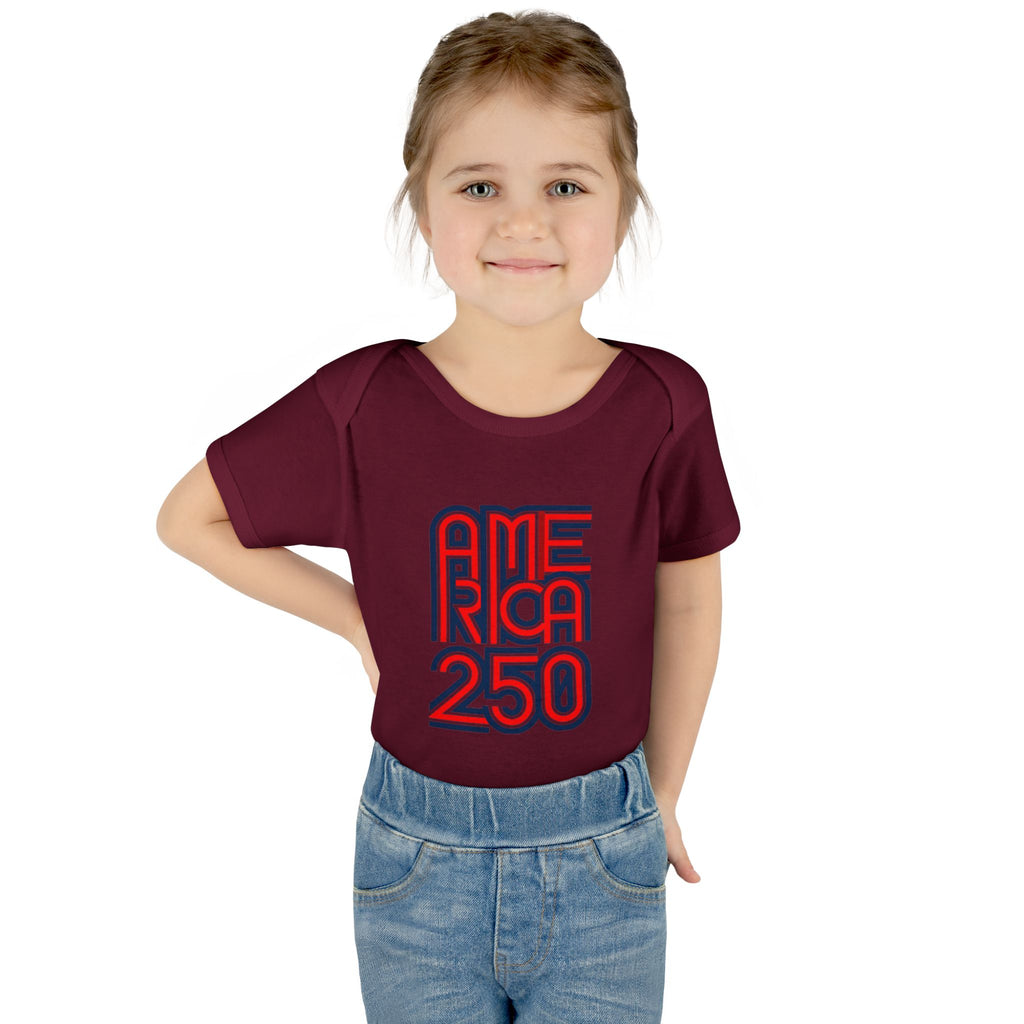 America 250 Infant Bodysuit | USA Flag