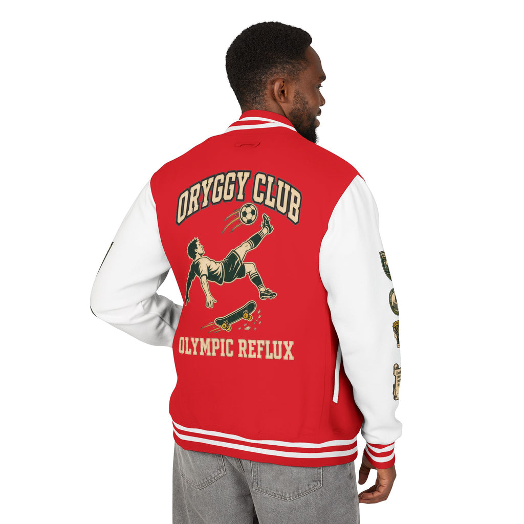OR Olympic Reflux Varsity Jacket — Alexander Peterson "The Concrete is Master" Edition