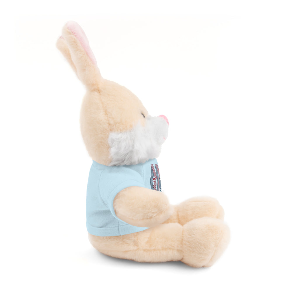 America 250 Teddy Bear plush | Patriotic stuffed animal with tee