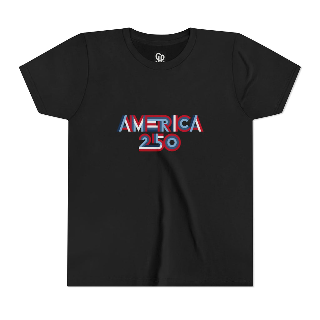 America 250 Youth Tee — Patriotic 250th Anniversary Kids T-Shirt
