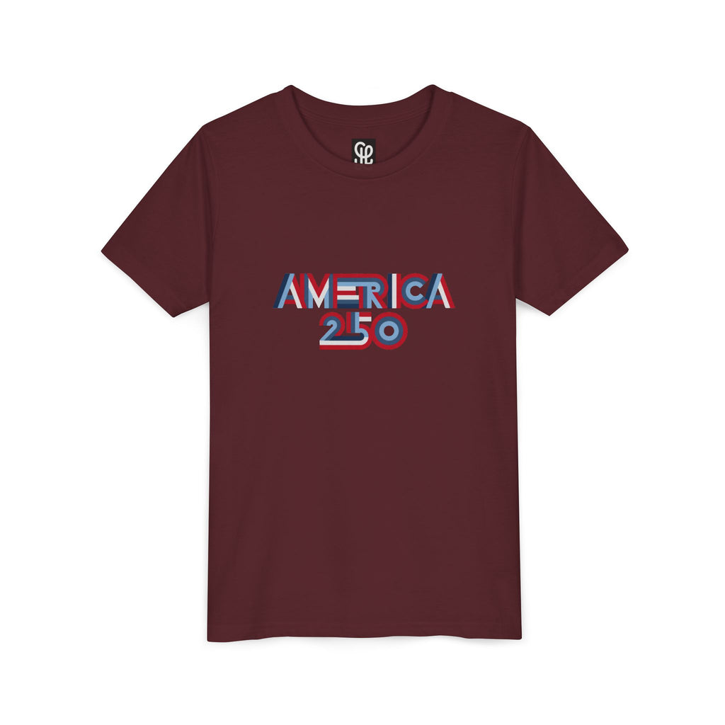 America 250 Youth Tee — Patriotic 250th Anniversary Kids T-Shirt