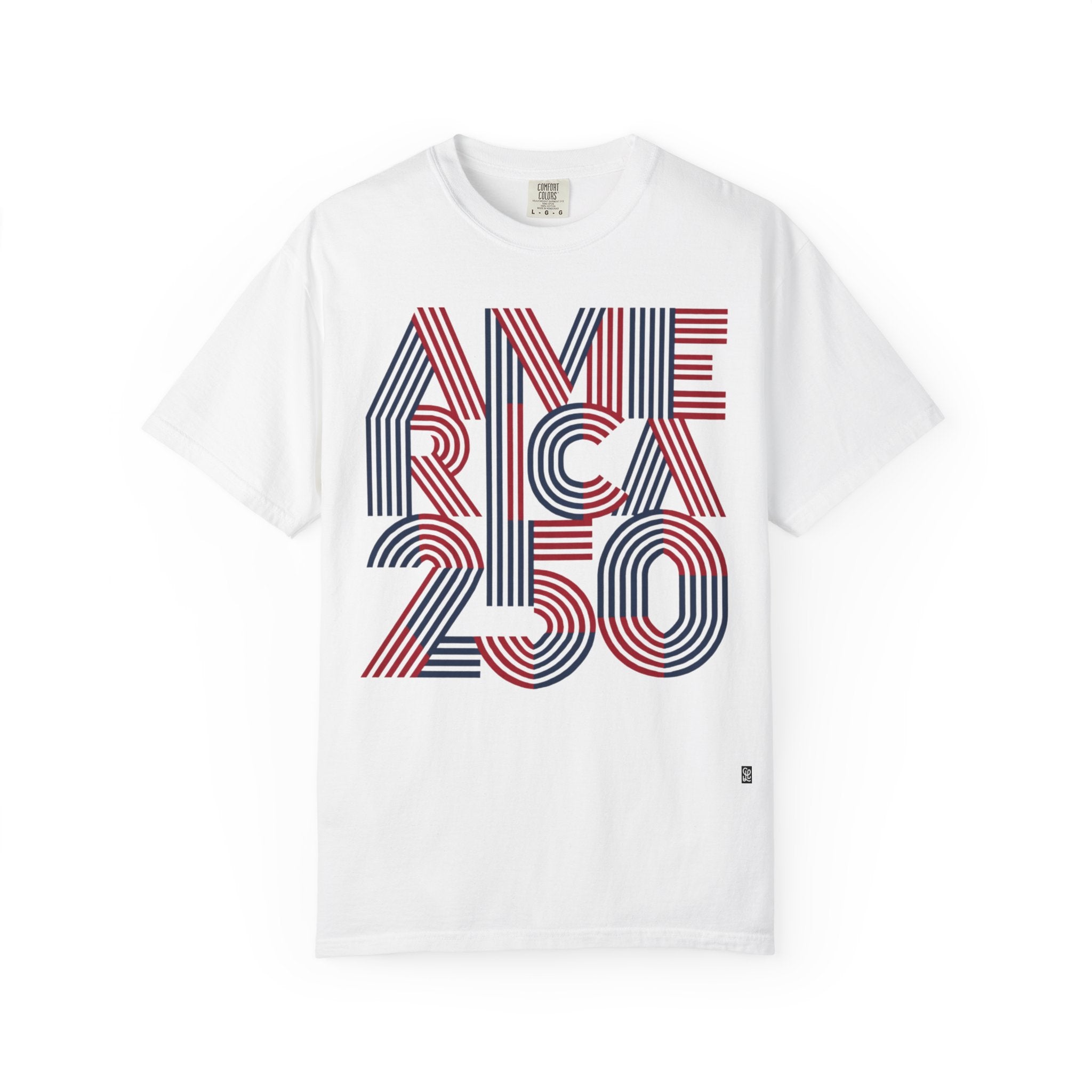 oryggy - america-250-unisex-personalized-garment-dyed-t-shirt - Vintage Patriotic Apparel
