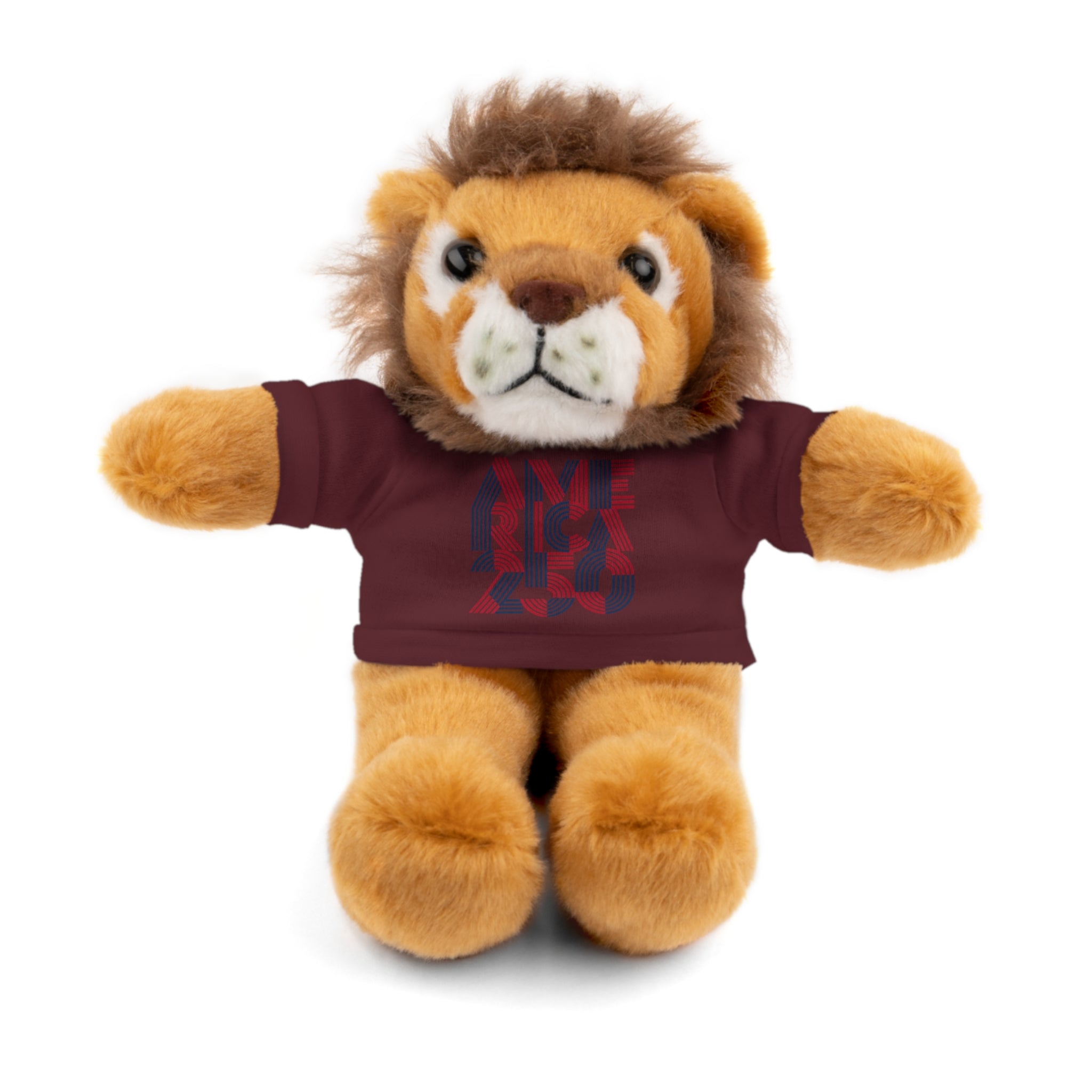 America 250 Teddy Bear plush | Patriotic stuffed animal with tee