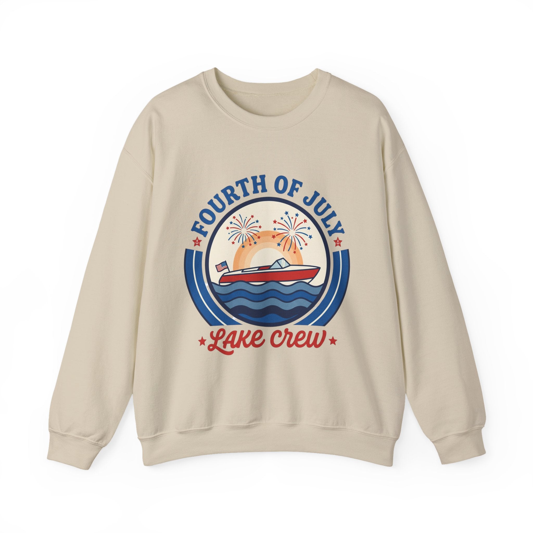 oryggy - america-250-unisex-heavy-blend™-crewneck-sweatshirt - Vintage Patriotic Apparel