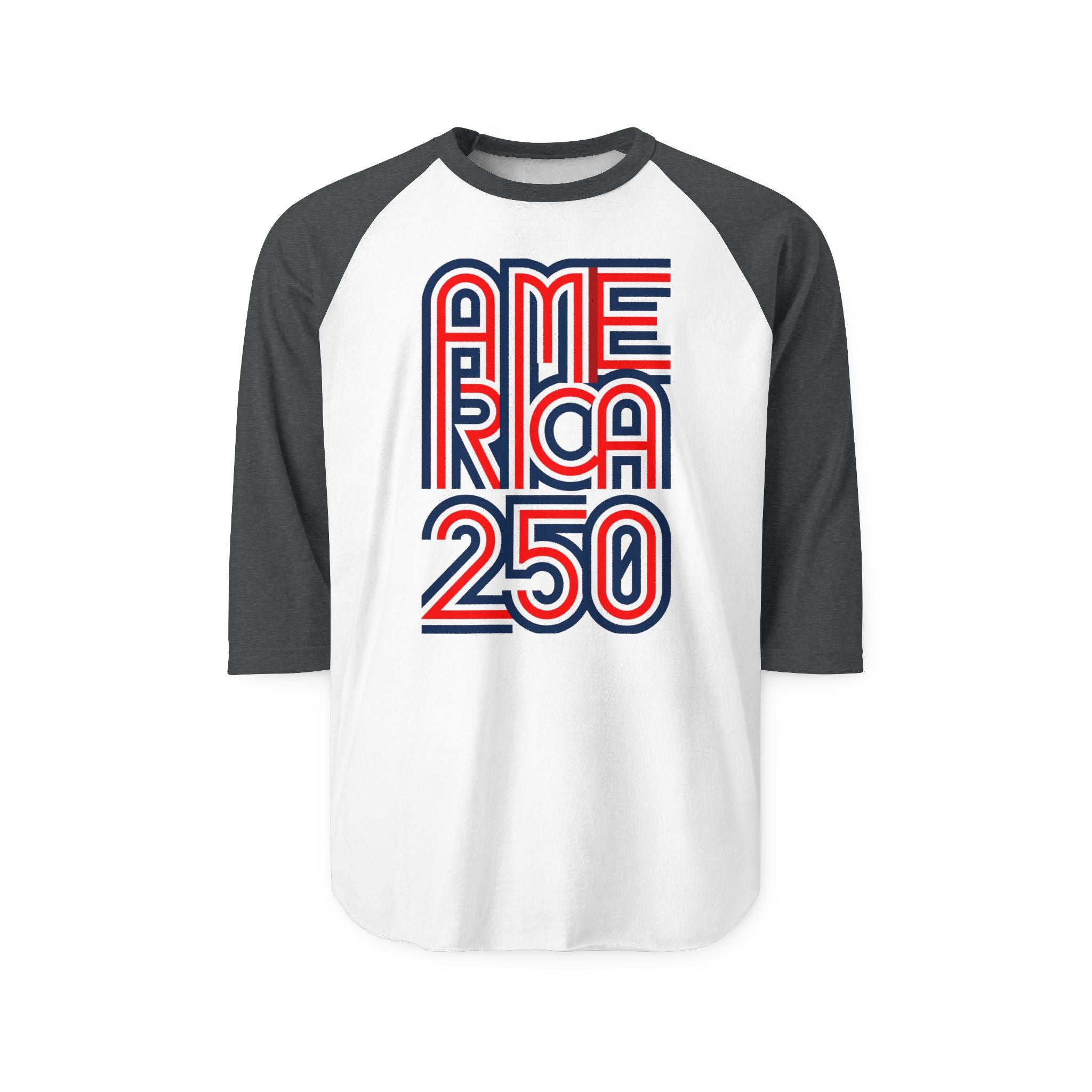 Unisex Three-Quarter Sleeve Raglan Shirt
