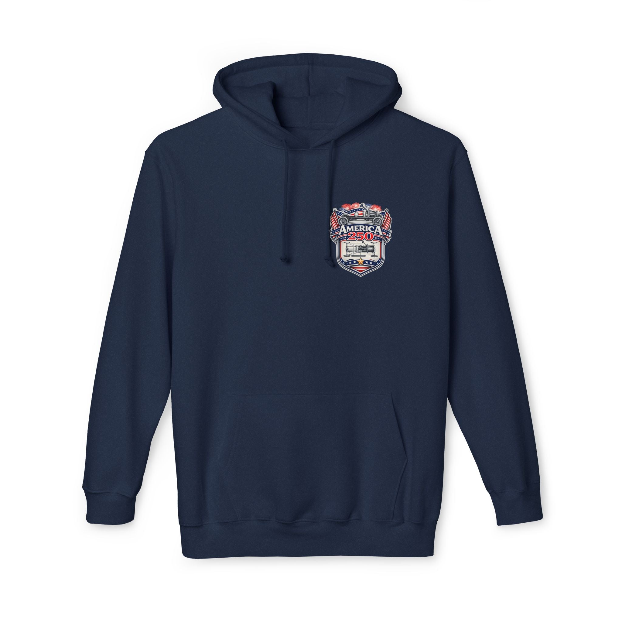 America 250 Patriotic USA Anniversary Hoodie —  Made in USA