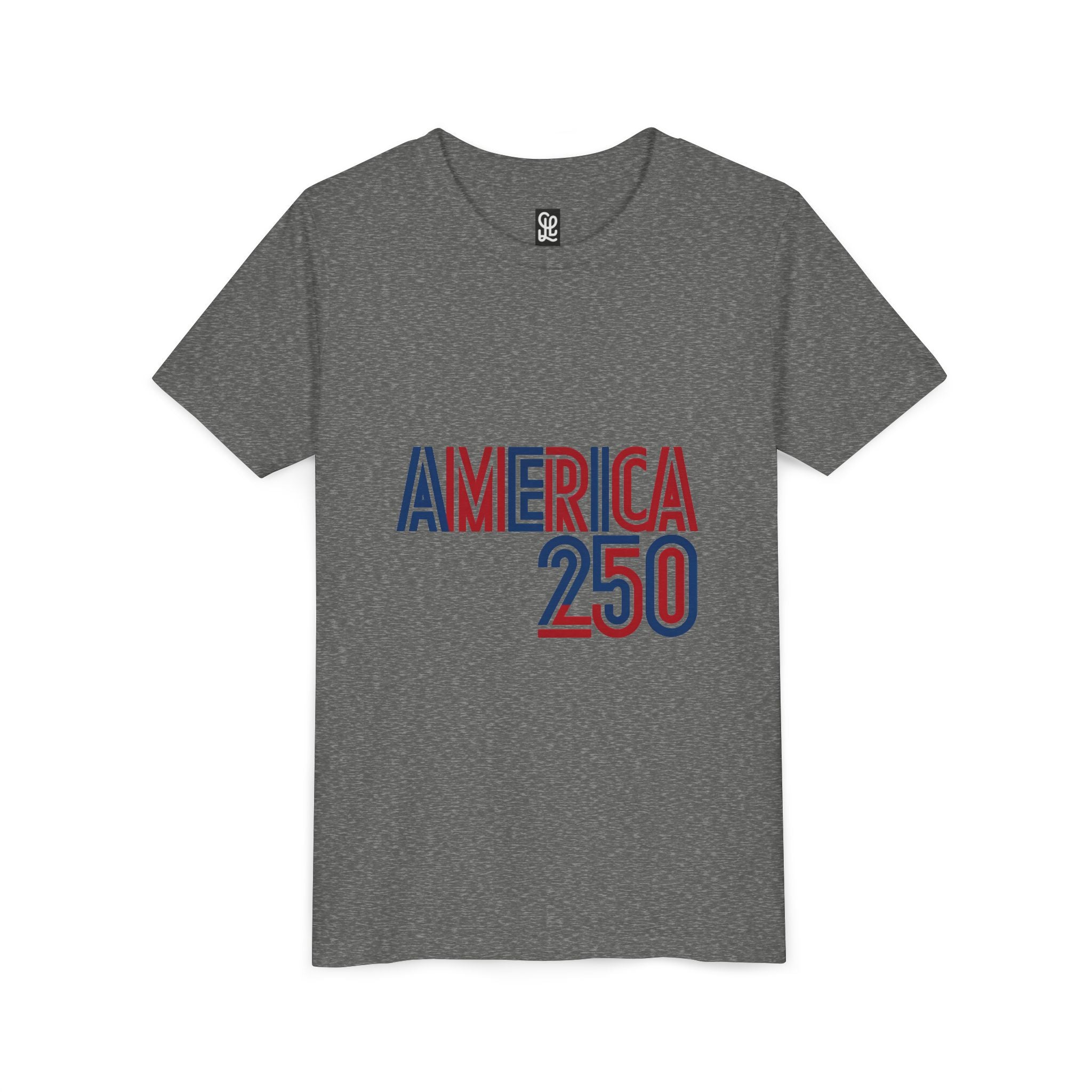 America 250 Youth Tee | Patriotic USA Flag Independence Day