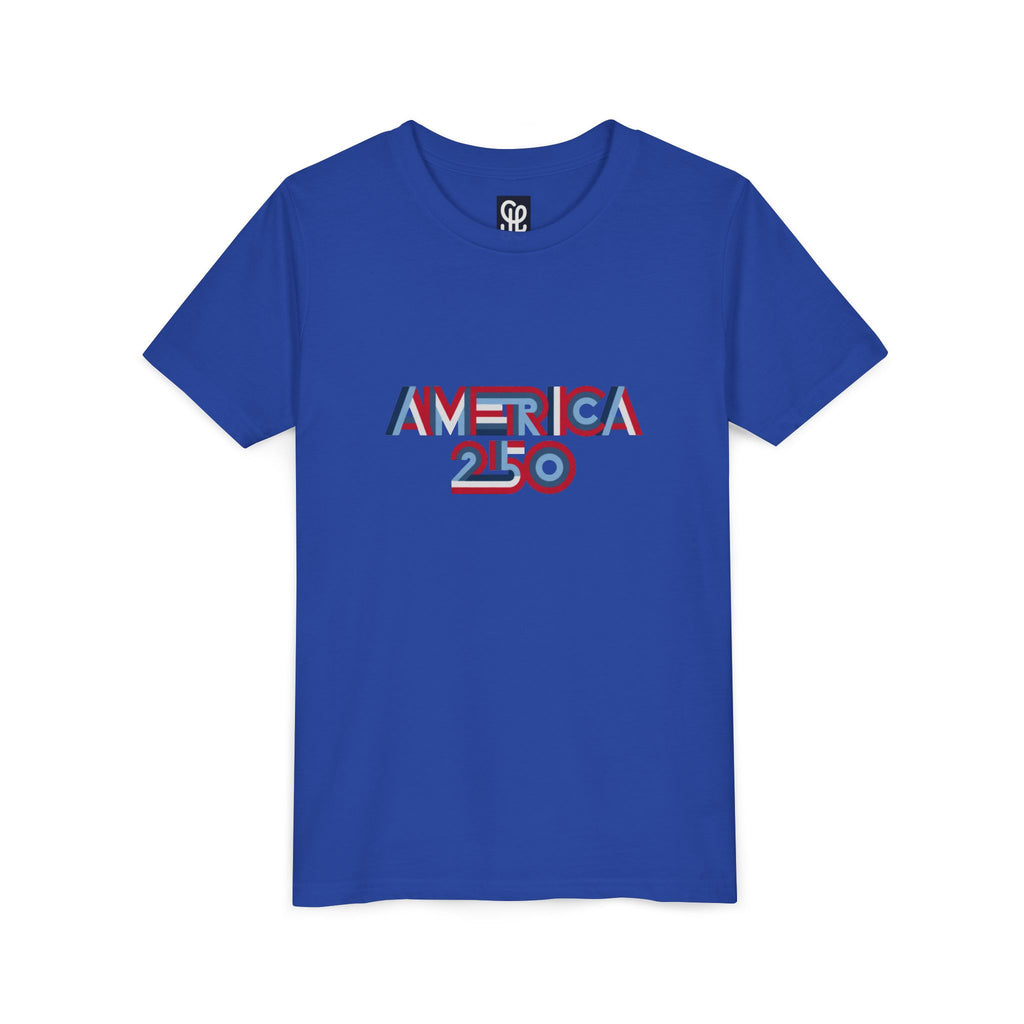 America 250 Youth Tee — Patriotic 250th Anniversary Kids T-Shirt