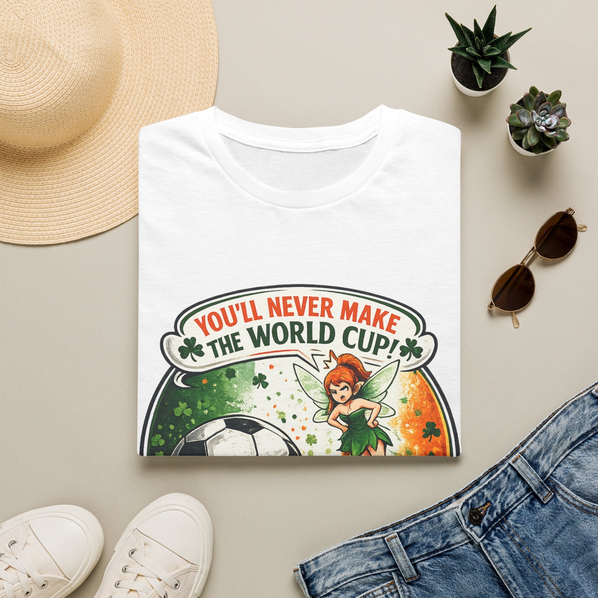 fifa-world-cup-2026-youll-never-make-the-world-cup-soccer-t-shirt-funny-irish-fairy-football-tee - Retro Football Apparel oryggy