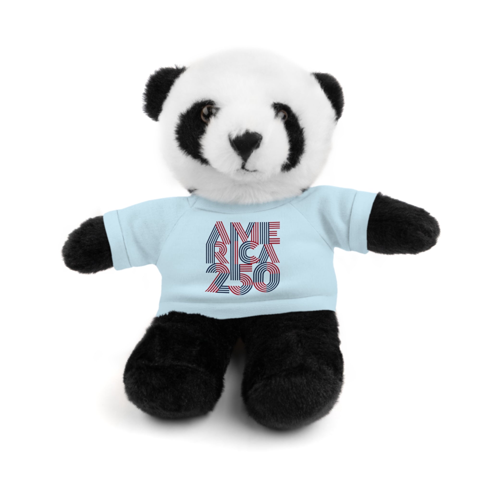 America 250 Teddy Bear plush | Patriotic stuffed animal with tee