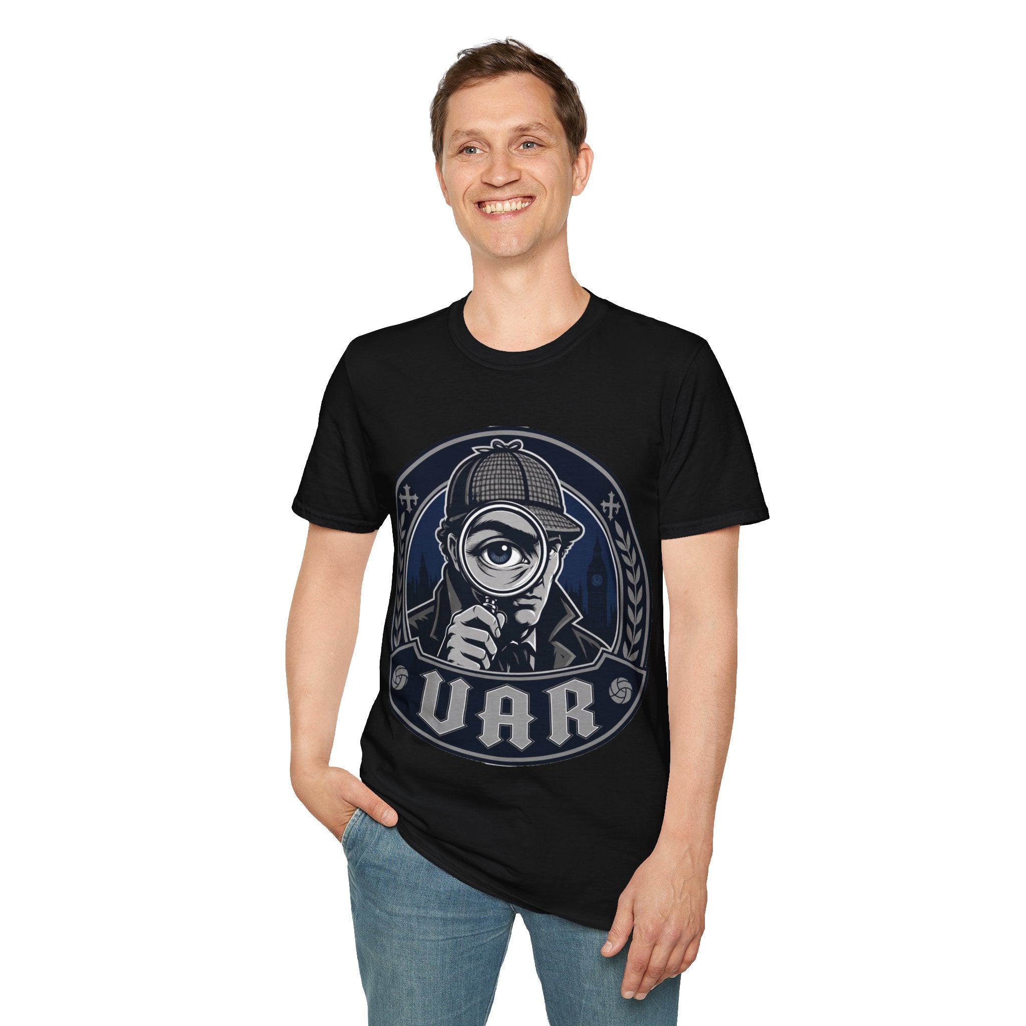 FIFA World Cup 2026 - Detective Eye T-Shirt — Vintage Sherlock Magnifying Glass Design