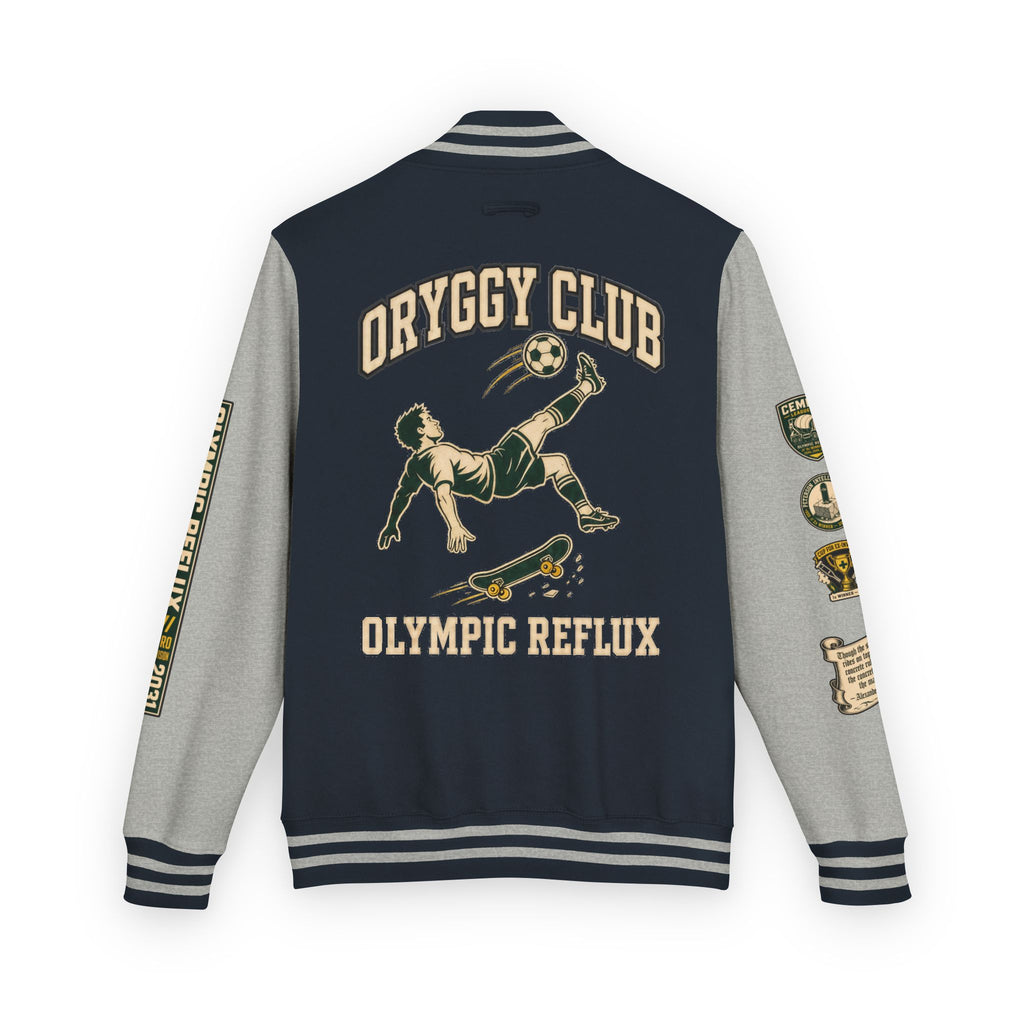 OR Olympic Reflux Varsity Jacket — Alexander Peterson "The Concrete is Master" Edition