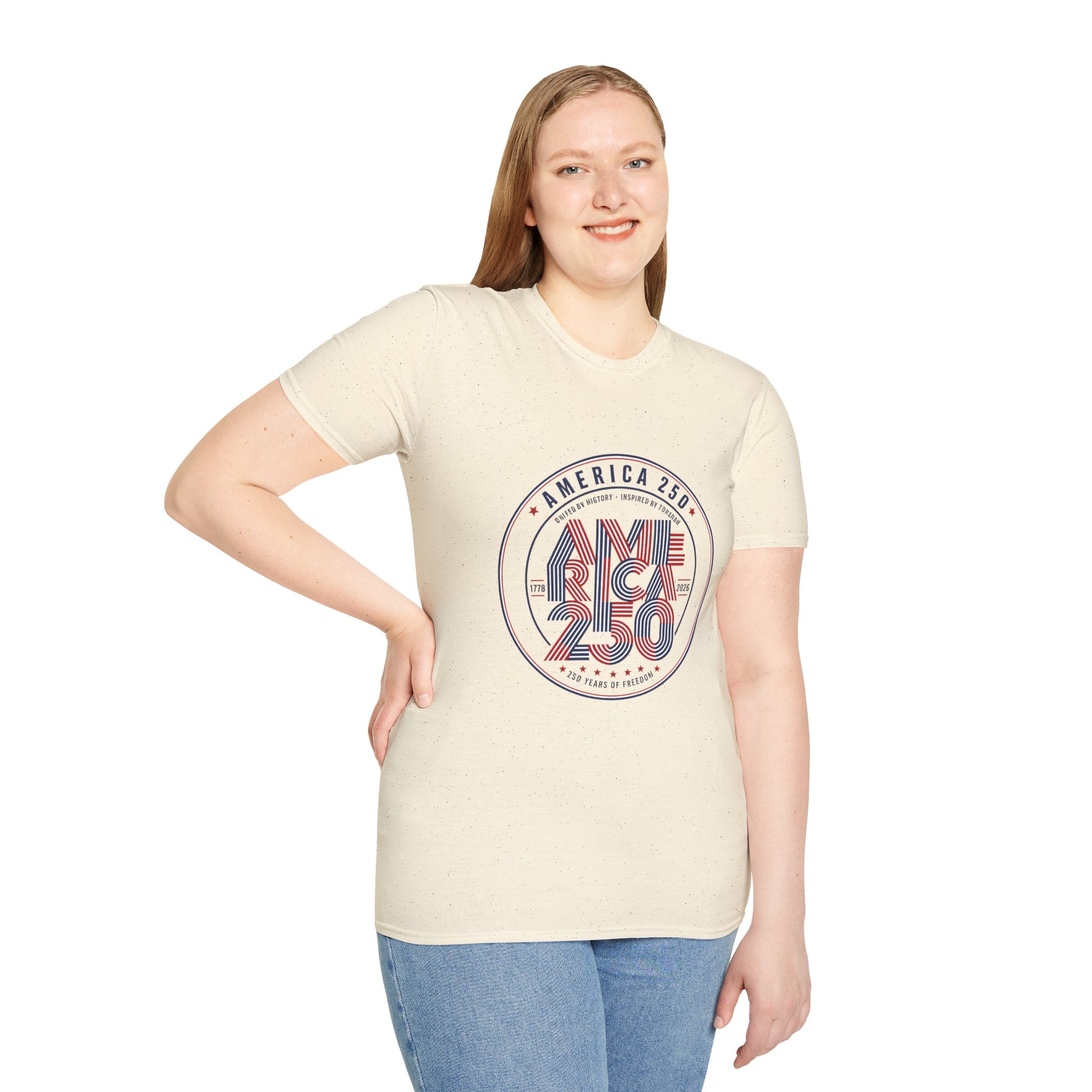 oryggy - america-250-celebration-t-shirt-patriotic-usa-independence-anniversary-tee - Vintage Patriotic Apparel