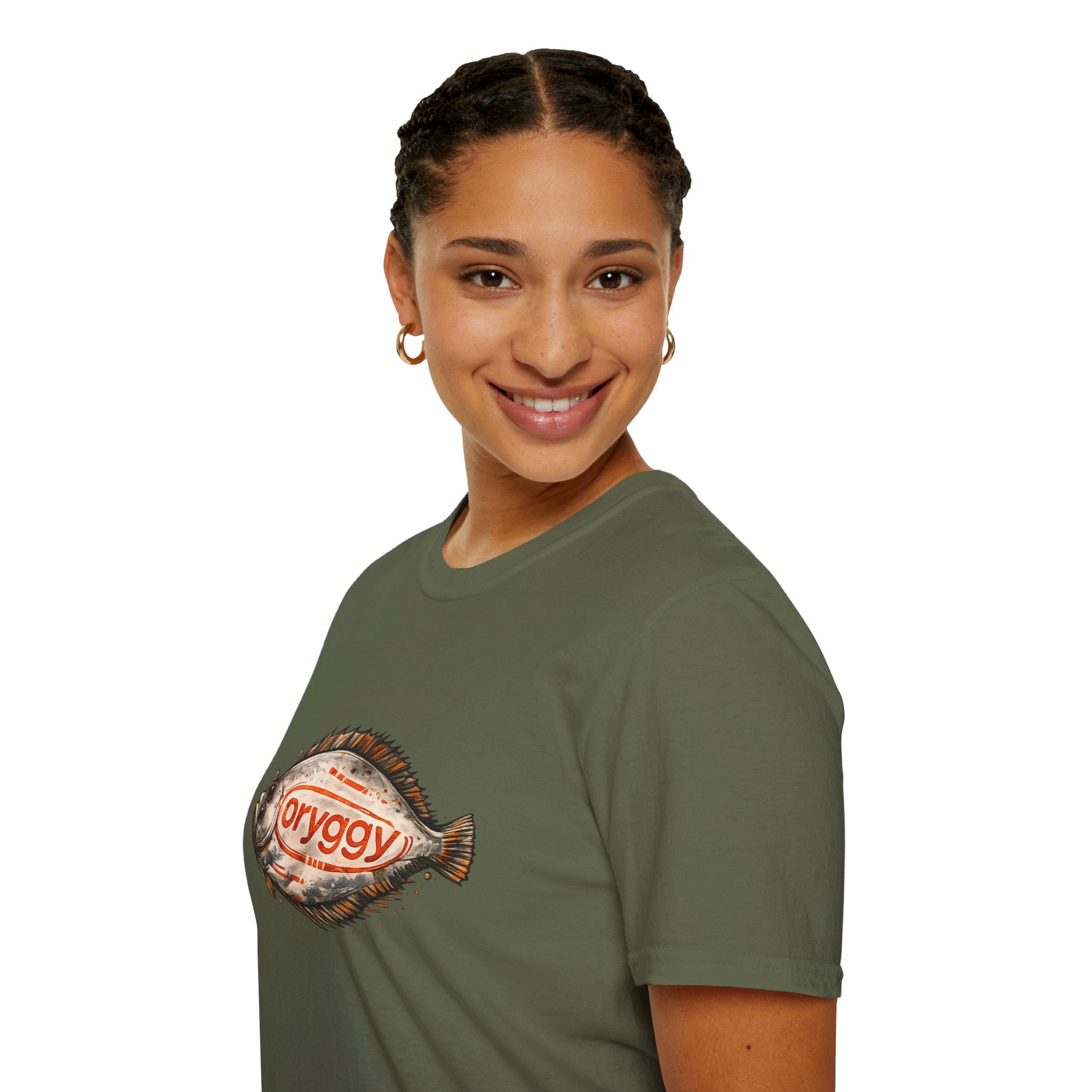 oryggy Originals Summer line Vintage Fish T-Shirt