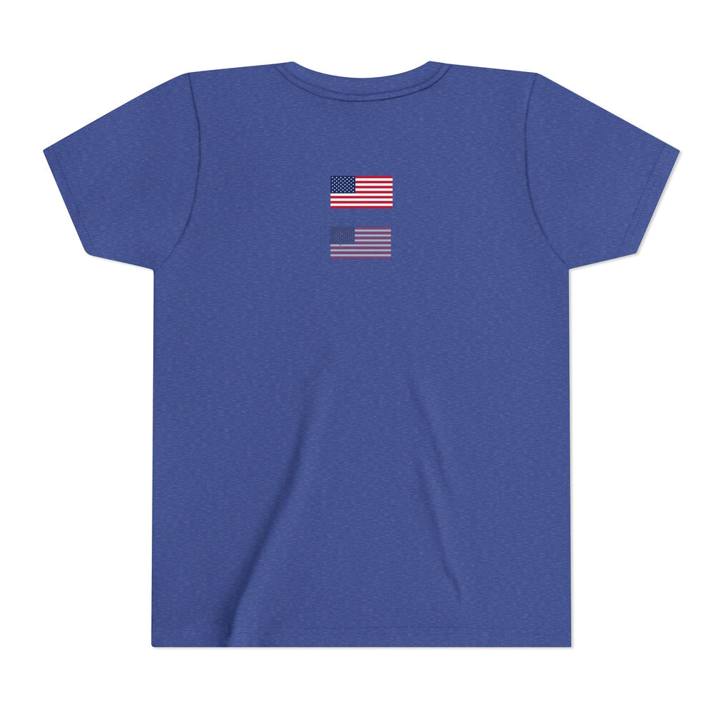 America 250 Youth Tee | Patriotic USA Flag Independence Day