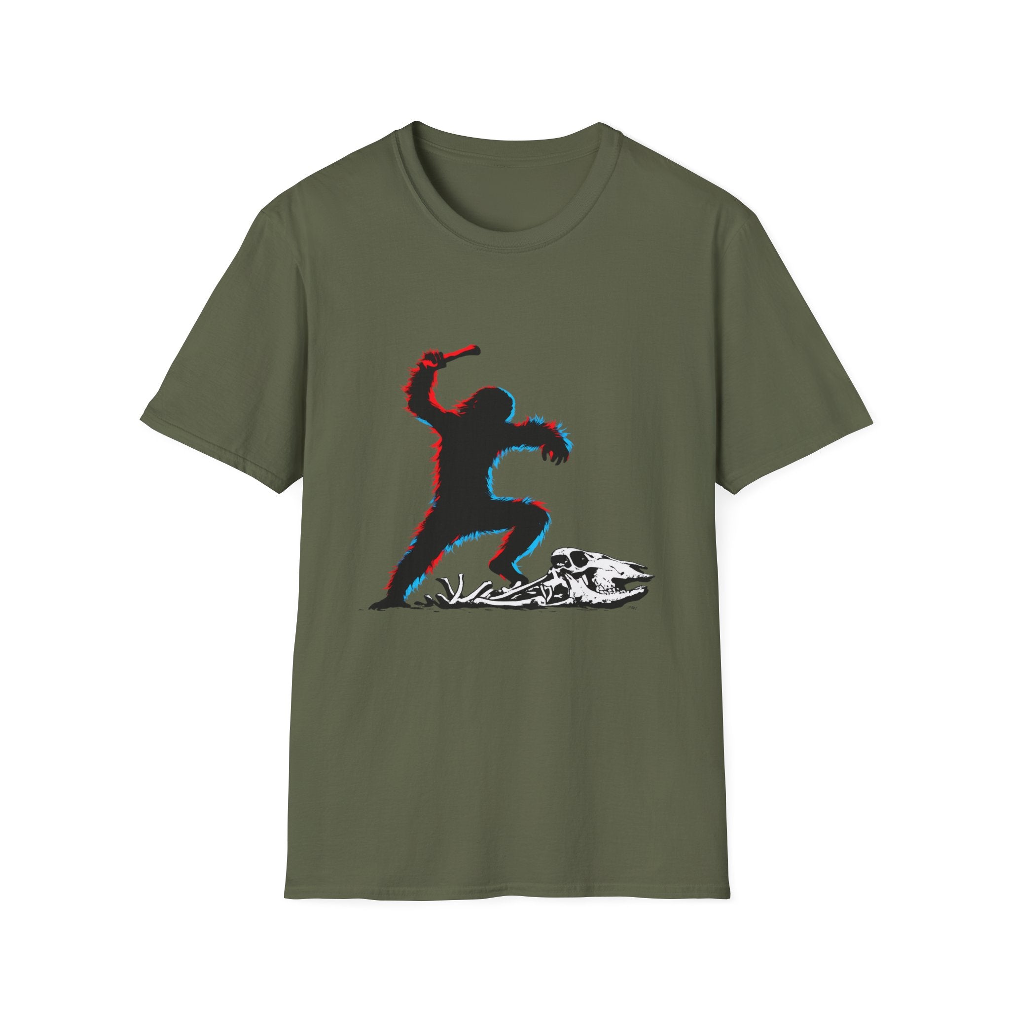 oryggy Originals Summer line Graphic T-Shirt — Glitch Silhouette Tee