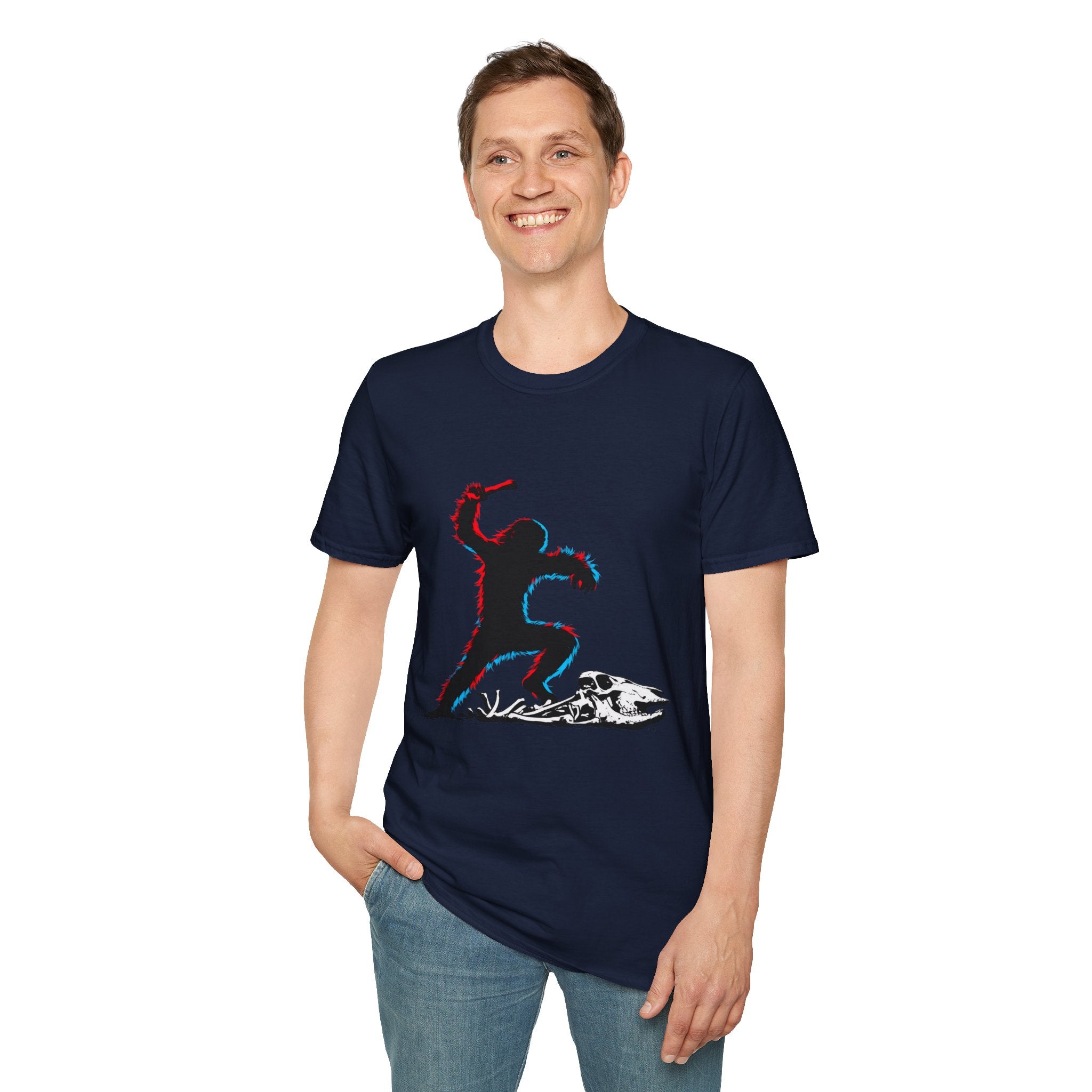 oryggy Originals Summer line Graphic T-Shirt — Glitch Silhouette Tee