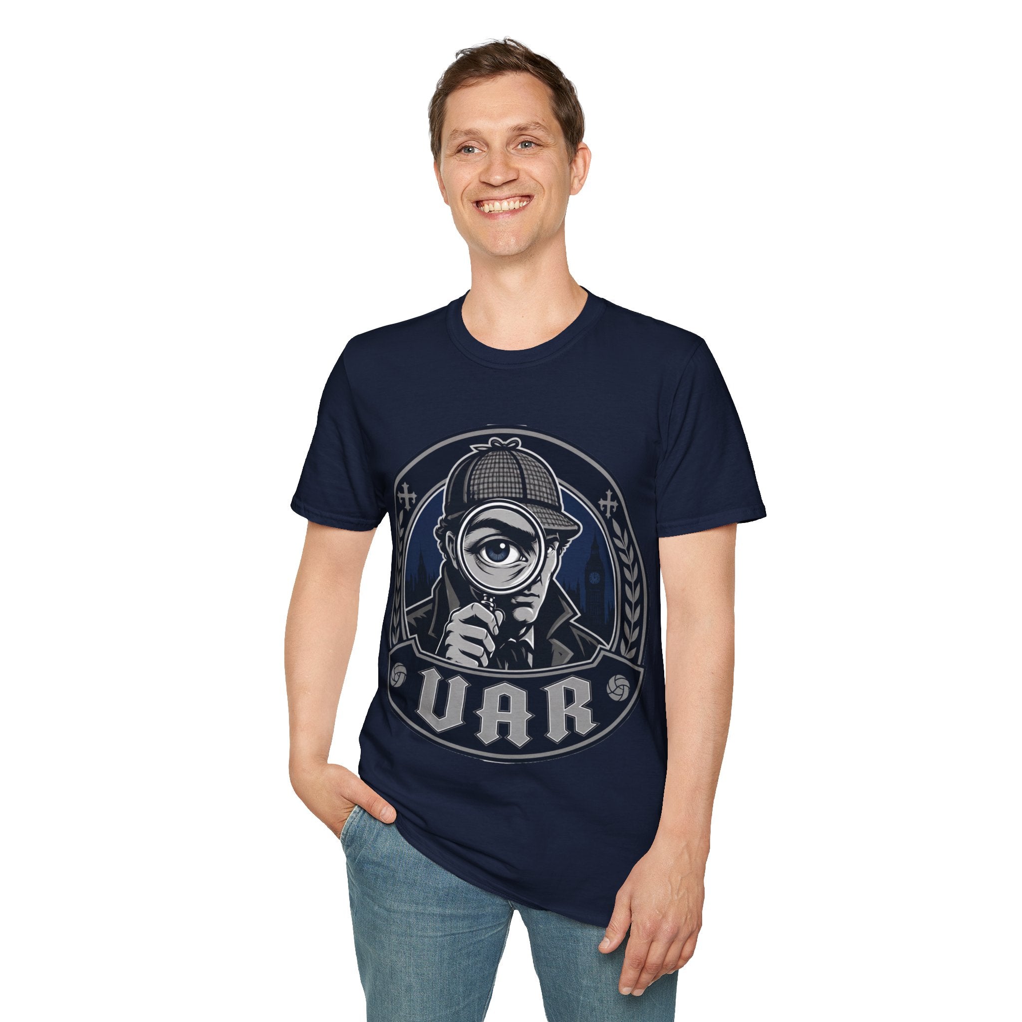 FIFA World Cup 2026 - Detective Eye T-Shirt — Vintage Sherlock Magnifying Glass Design