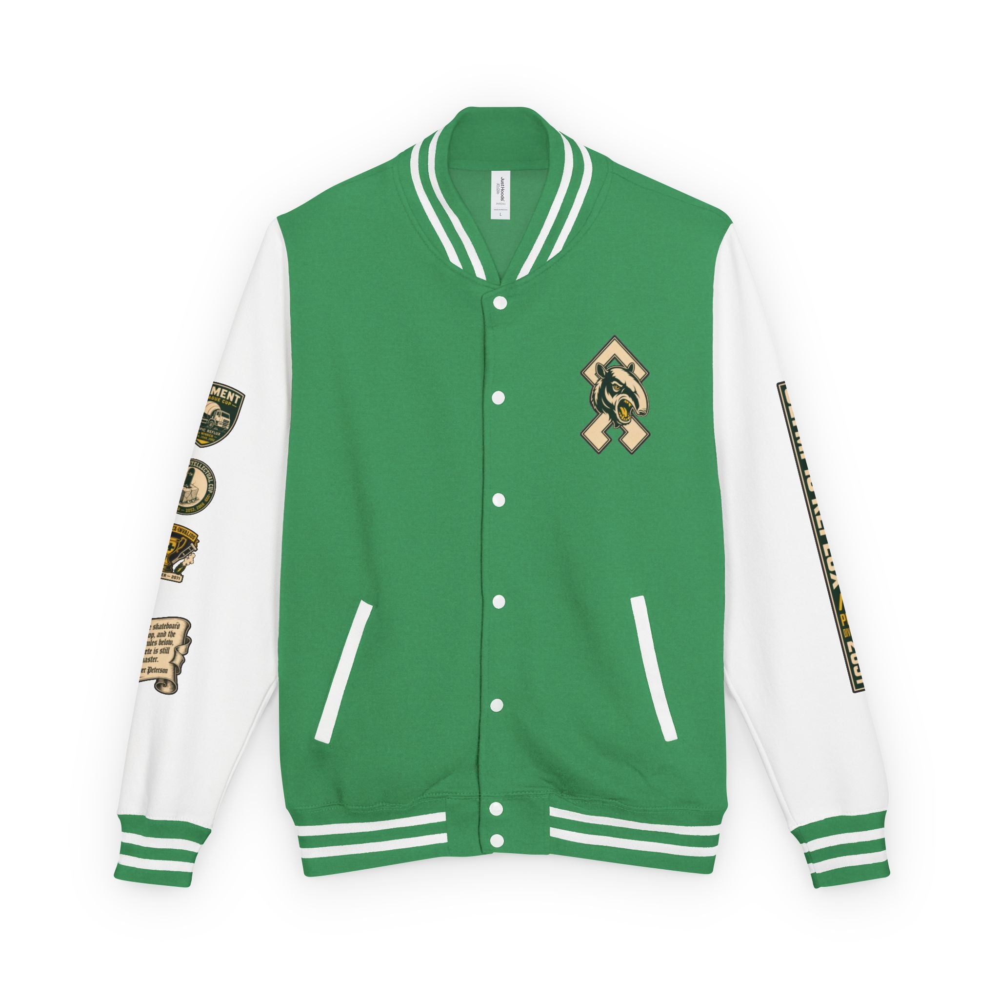 OR Olympic Reflux Varsity Jacket — Alexander Peterson "The Concrete is Master" Edition