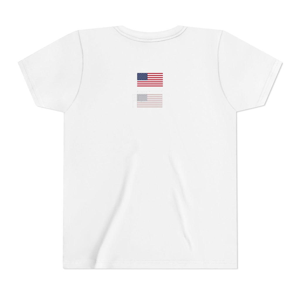 America 250 Youth Tee | Patriotic USA Flag Independence Day