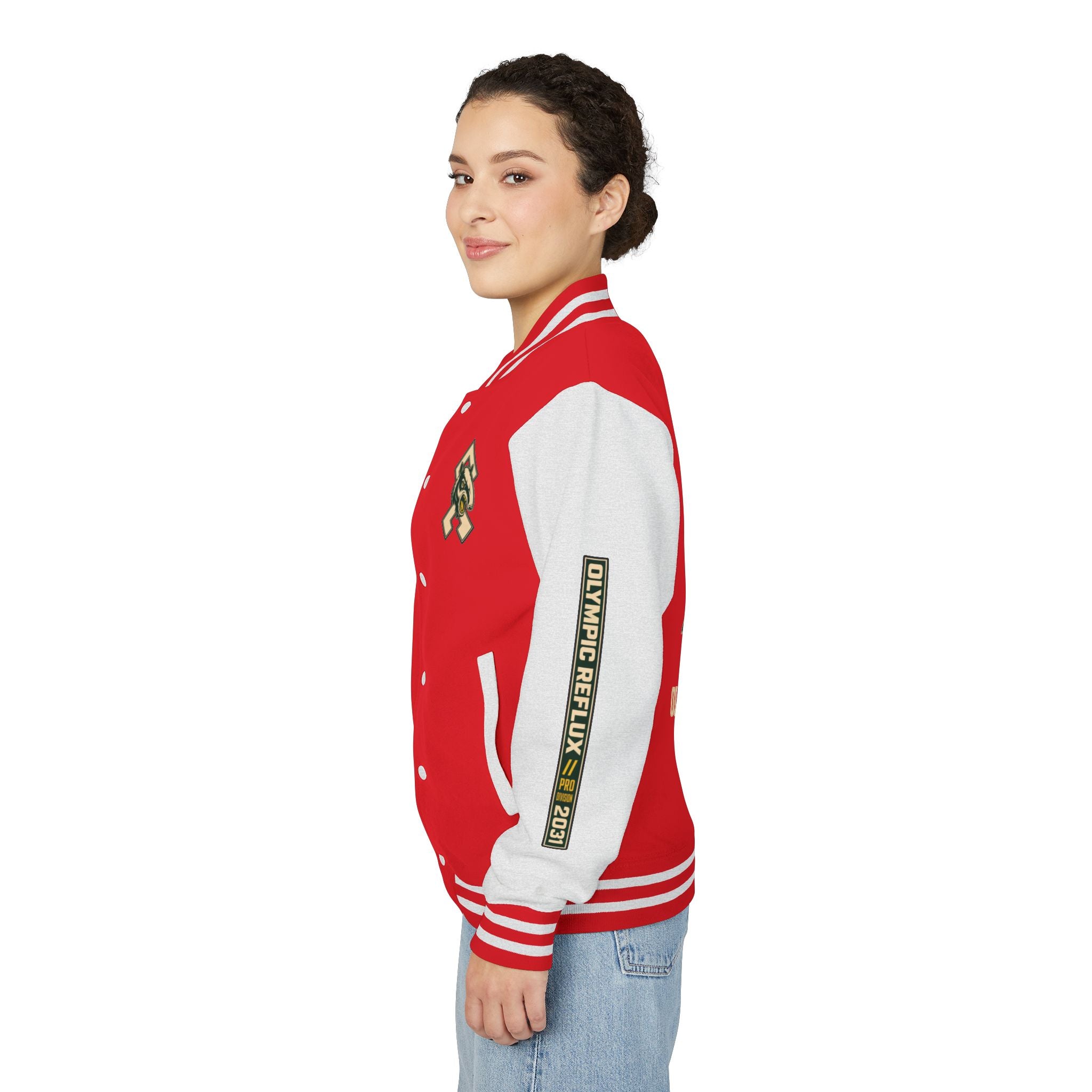 OR Olympic Reflux Varsity Jacket — Alexander Peterson "The Concrete is Master" Edition