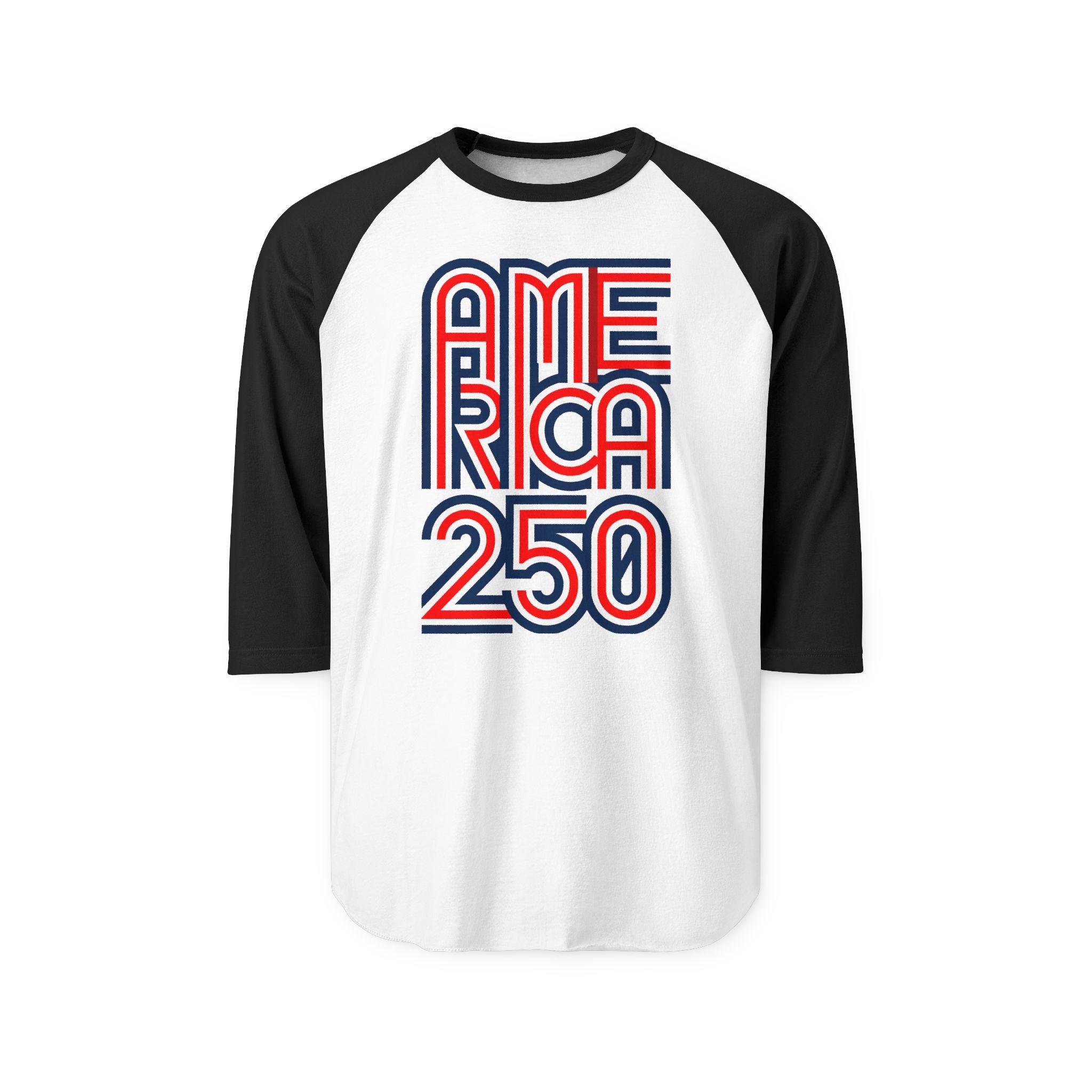 Unisex Three-Quarter Sleeve Raglan Shirt