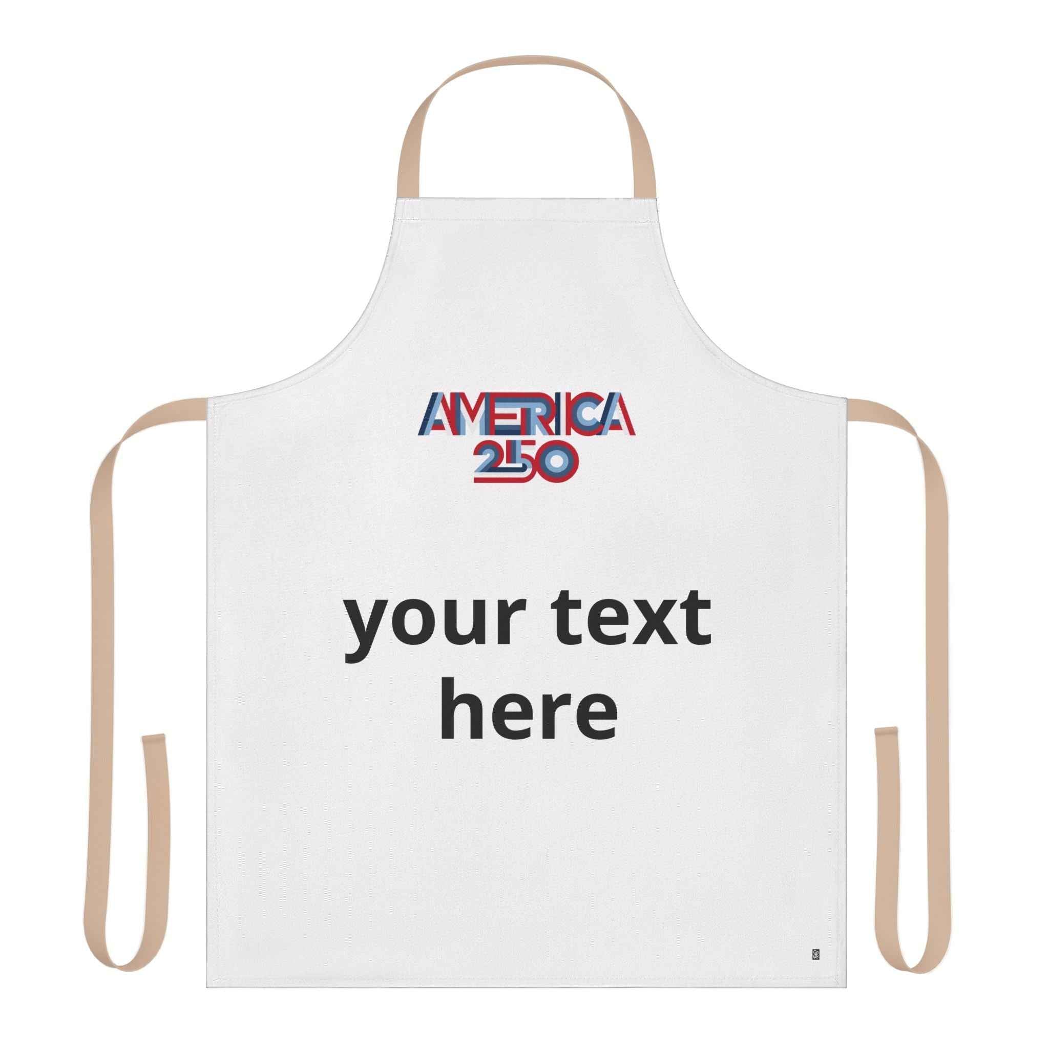 America 250 Personalized Apron | Patriotic 4th of July Kitchen Apron