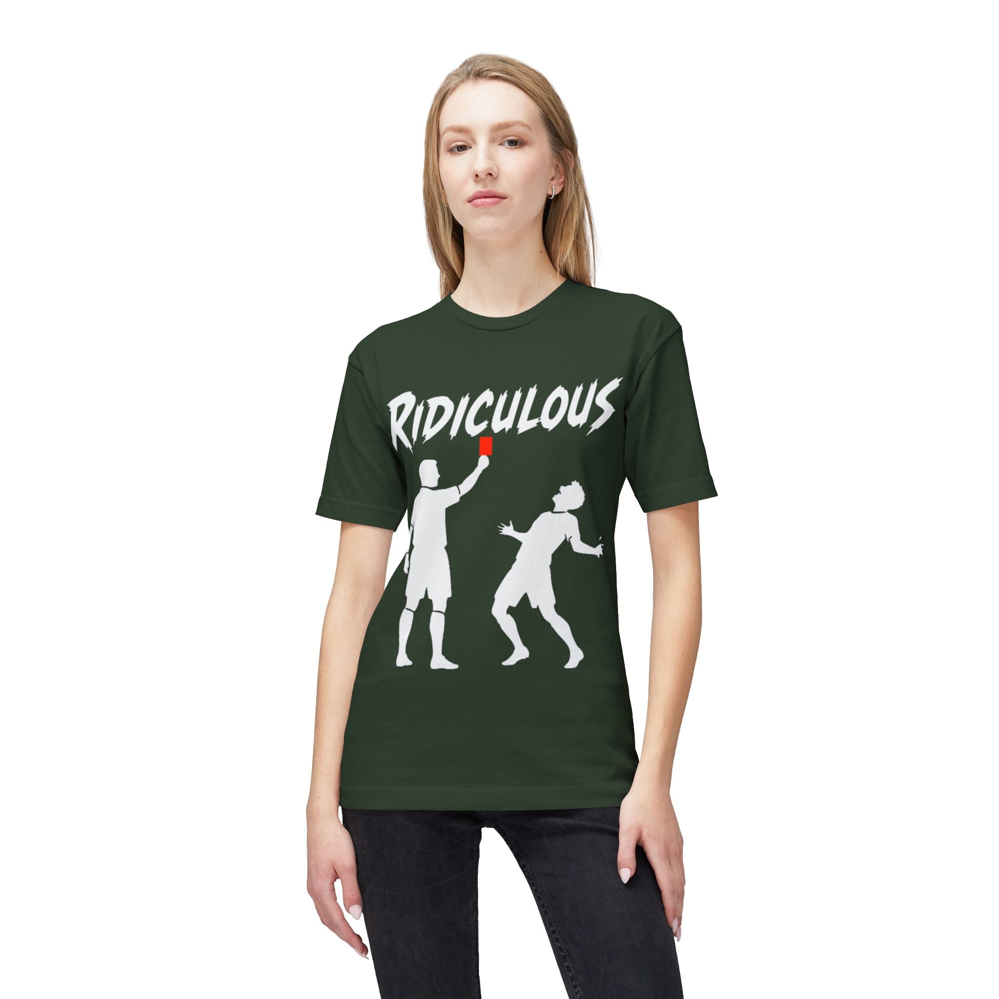 FIFA World Cup 2026 Ridiculous T-Shirt — Silhouette Prank Phone Flash Design
