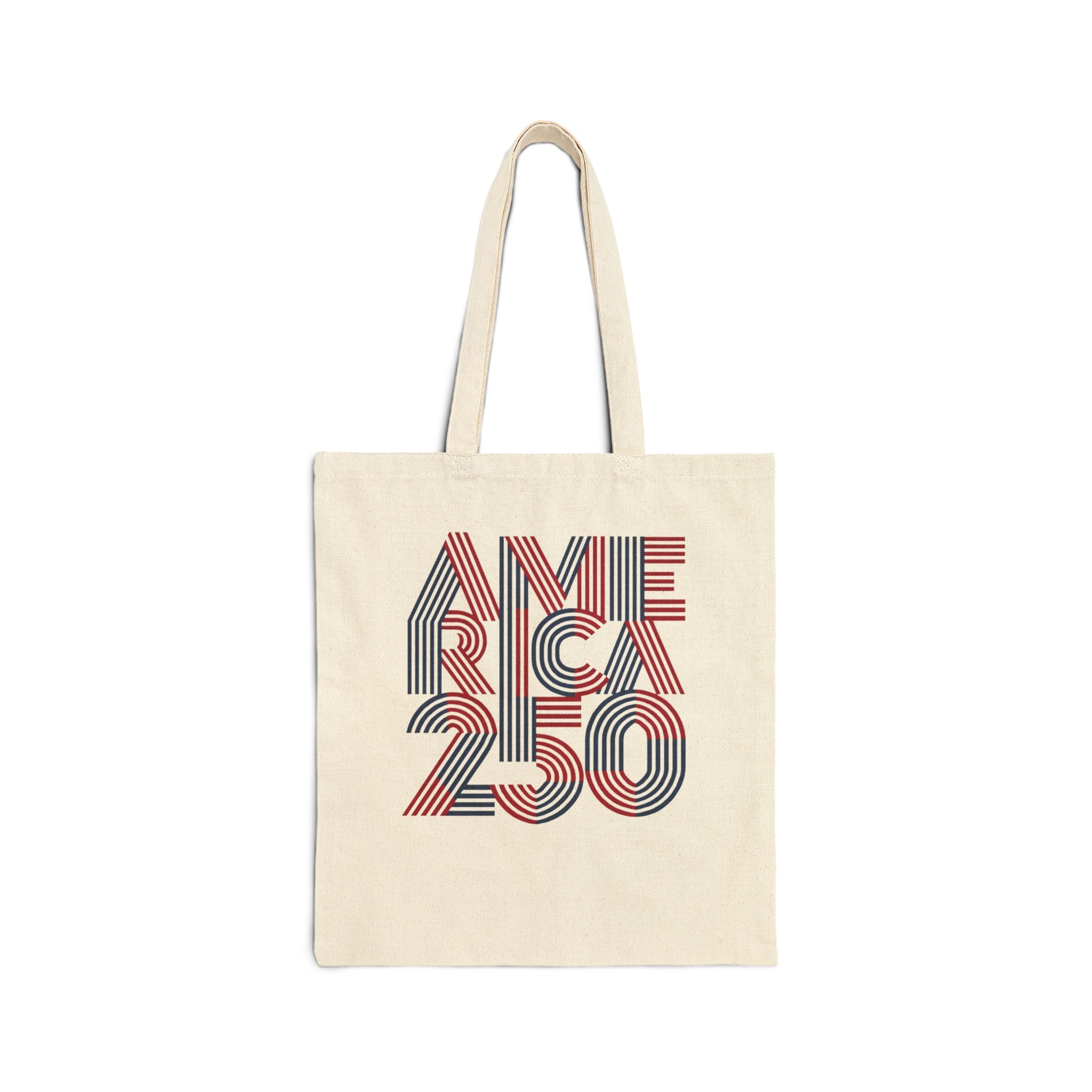 America 250 Cotton Canvas Tote Bag