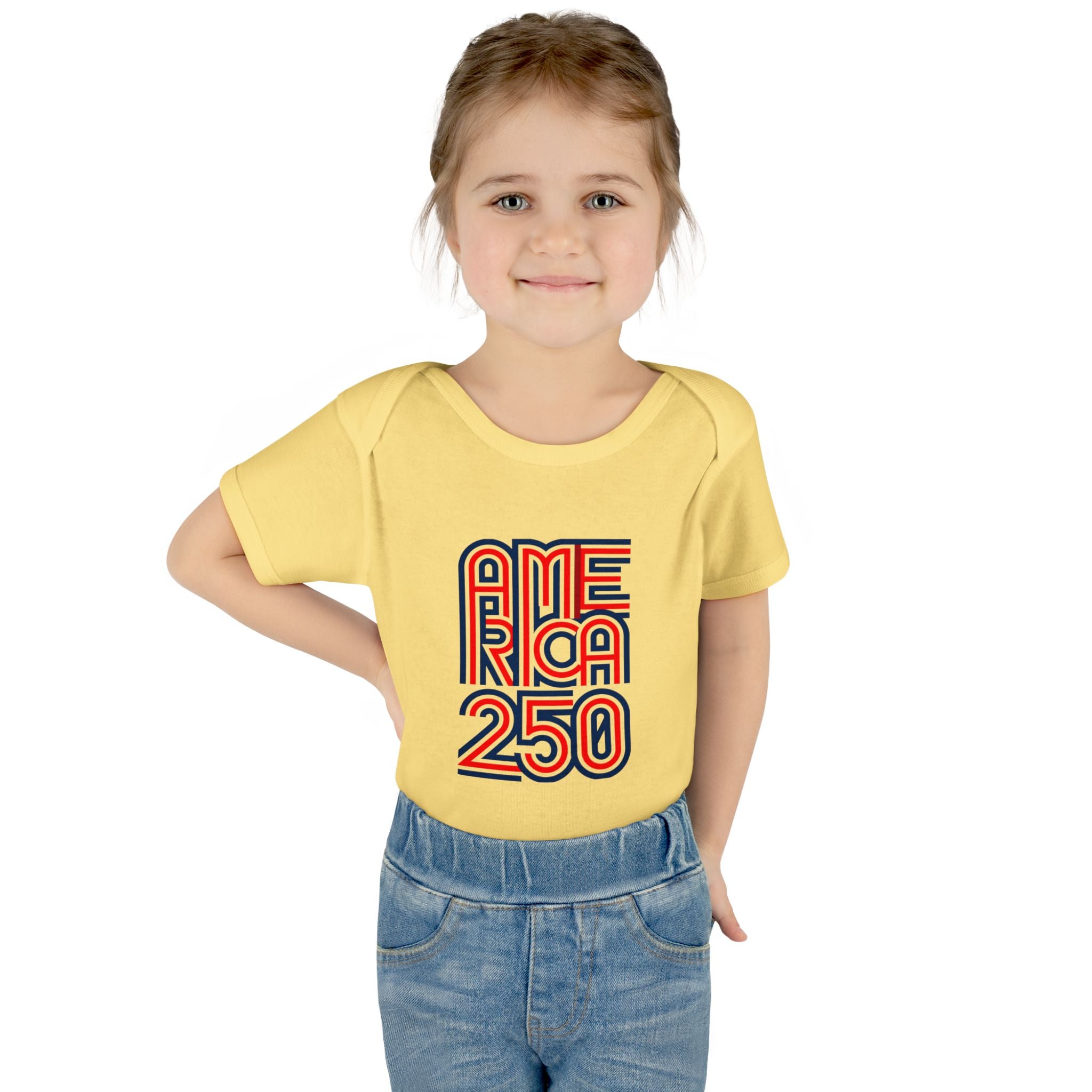 America 250 Infant Bodysuit | USA Flag