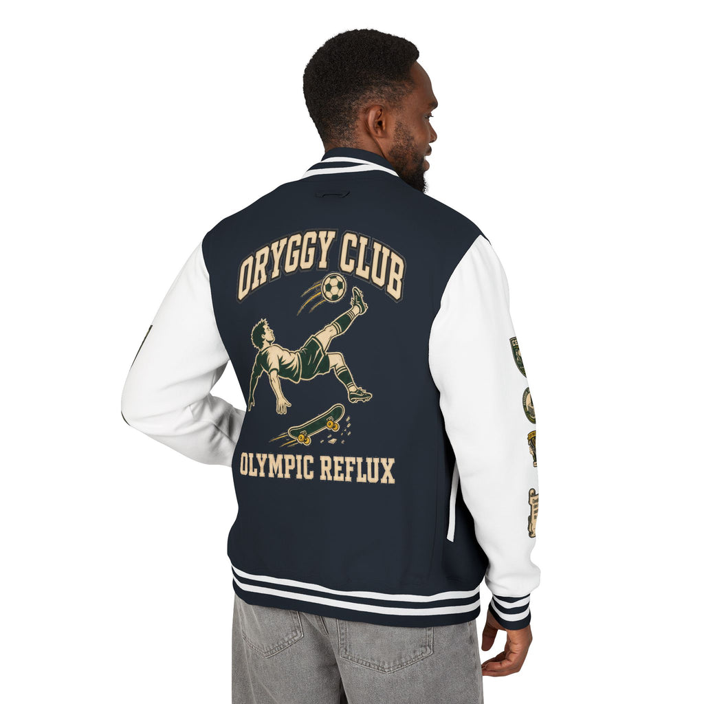 OR Olympic Reflux Varsity Jacket — Alexander Peterson "The Concrete is Master" Edition