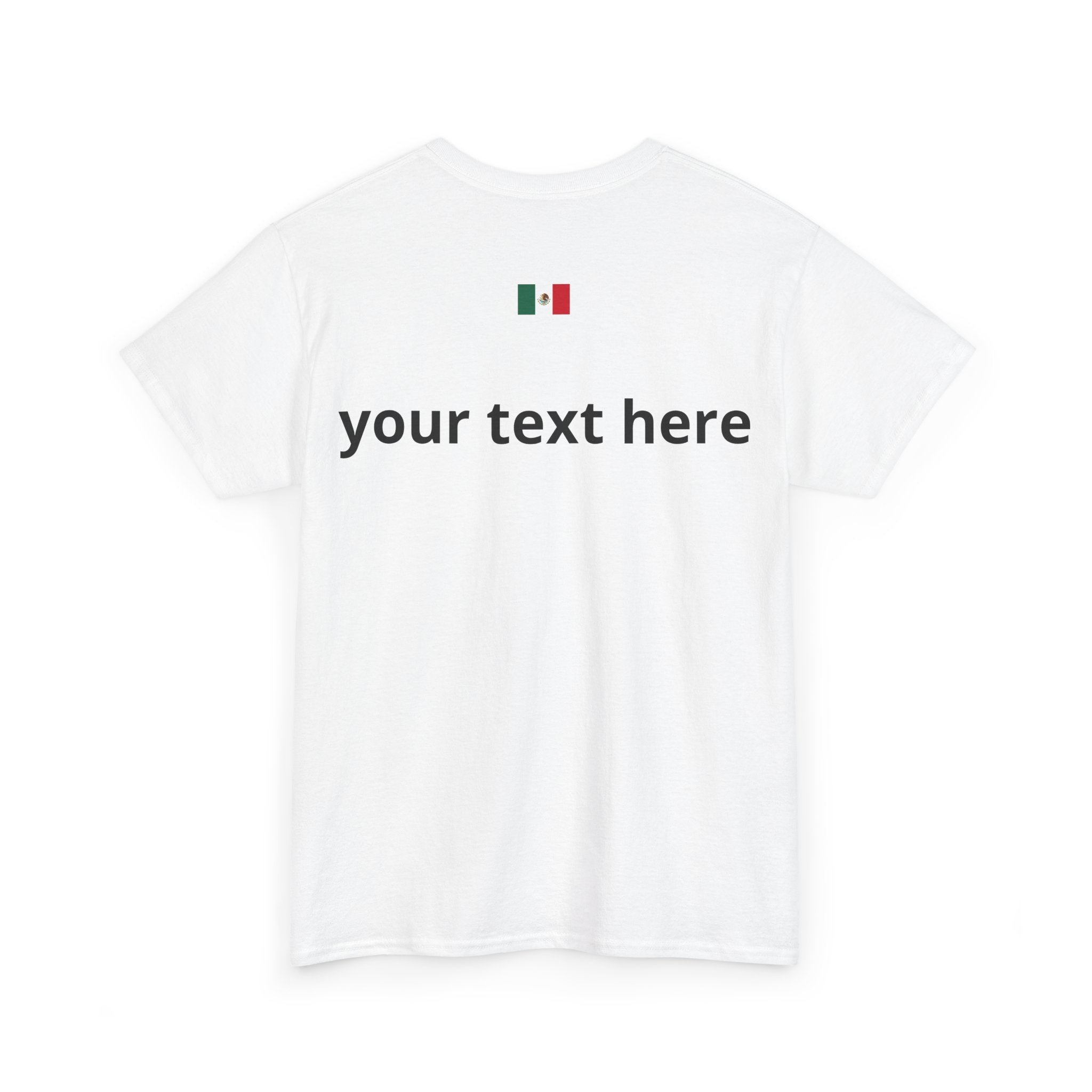 Mexico Soccer Personalized Retro Logo T‑Shirt — Mexican Flag Football Tee